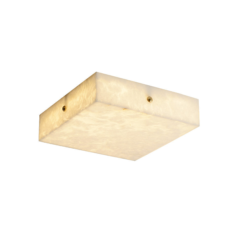 Rauduvys Modern Minimalist Alabaster Ceiling Light - Neutralighting