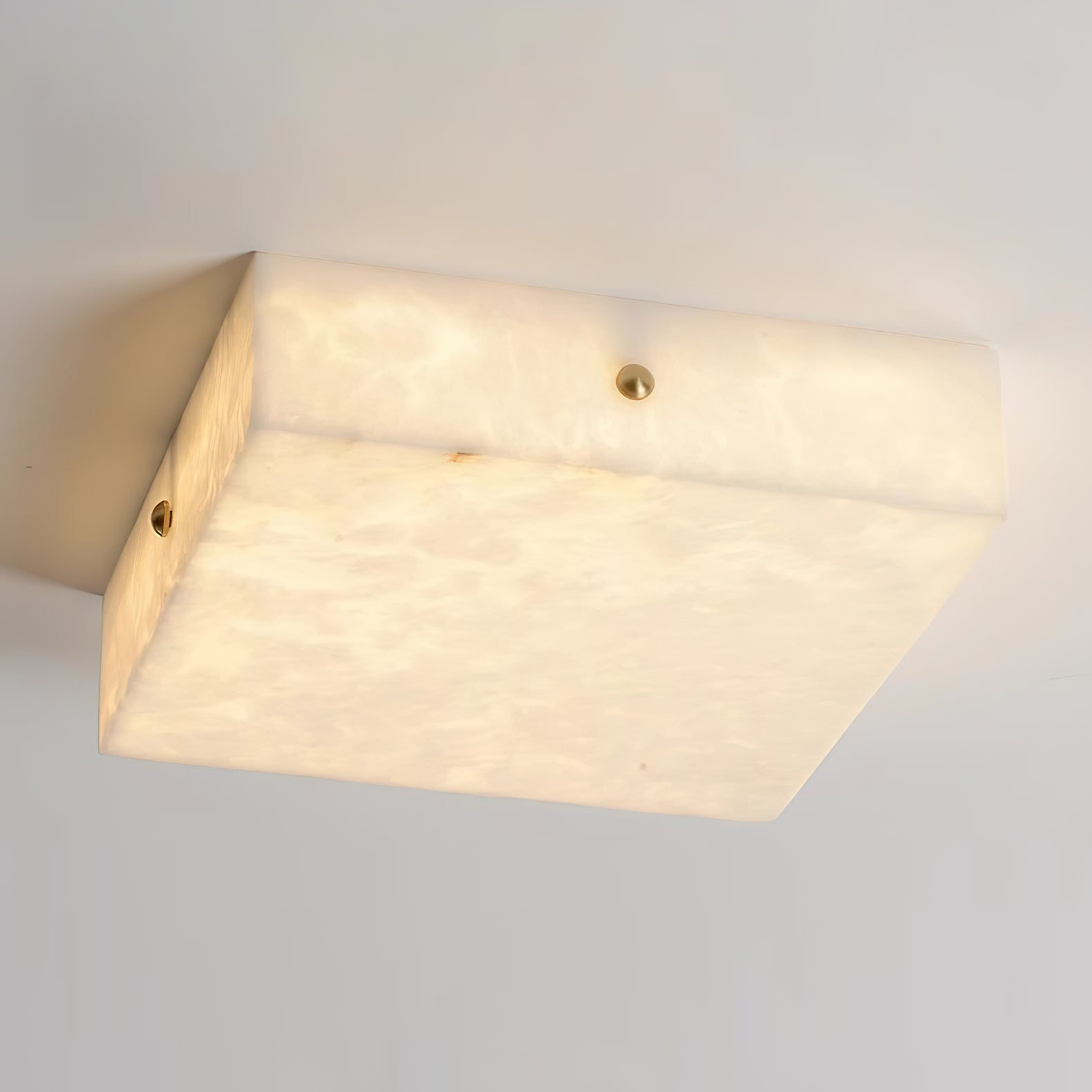 Rauduvys Modern Minimalist Alabaster Ceiling Light - Neutralighting