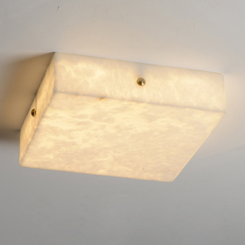 Rauduvys Modern Minimalist Alabaster Ceiling Light - Neutralighting
