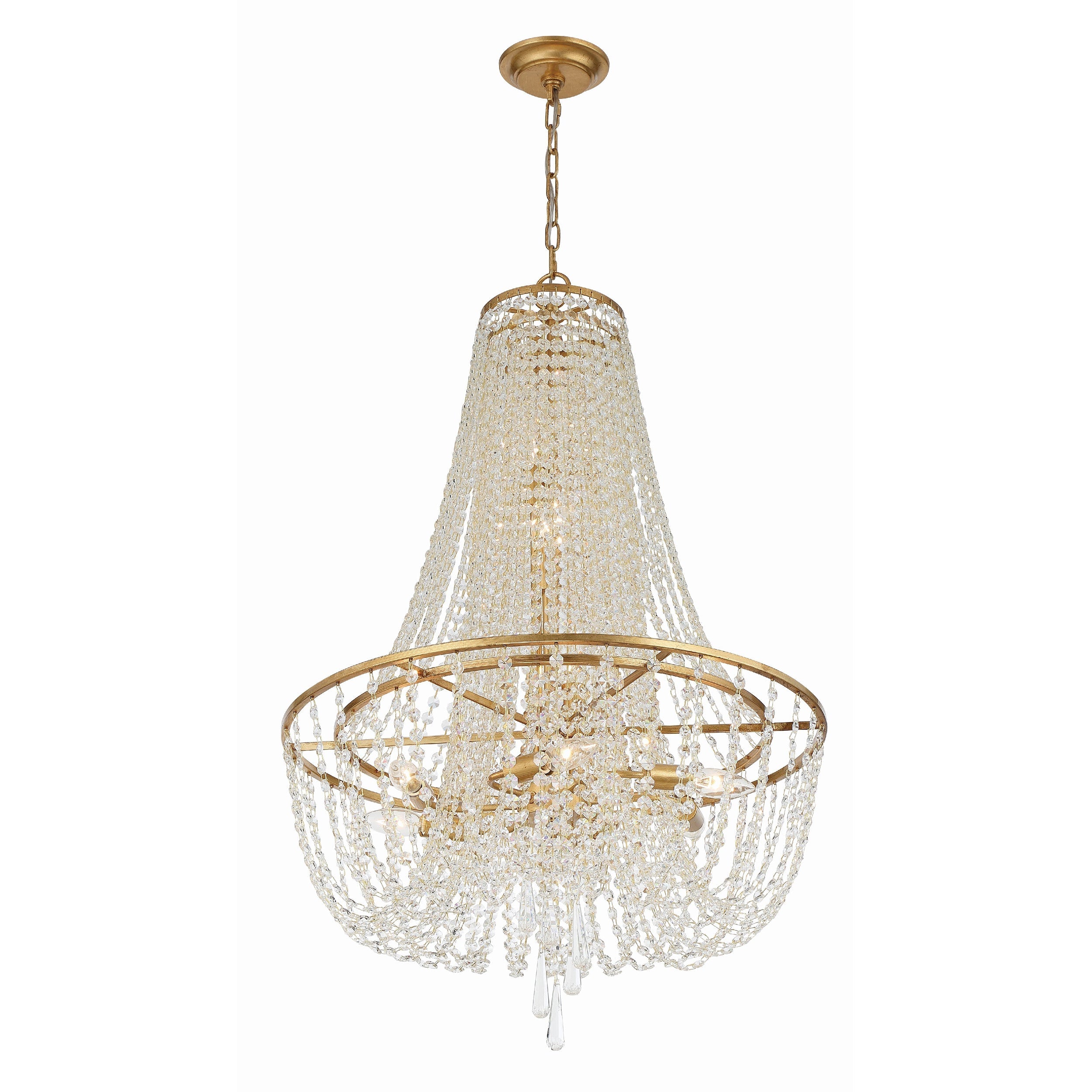 Sifuvys Postmodern Luxury Metal Crystal Chandelier - Neutralighting