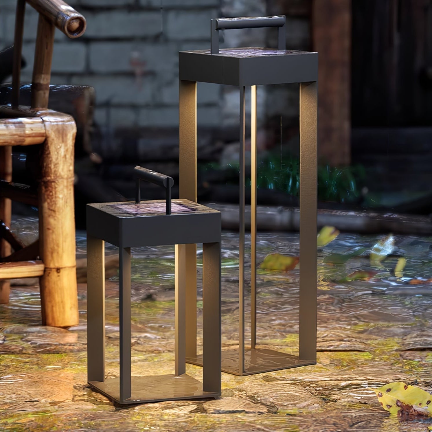 Ray Solar Lantern Outdoor Lamp Minimalism - Neutralighting