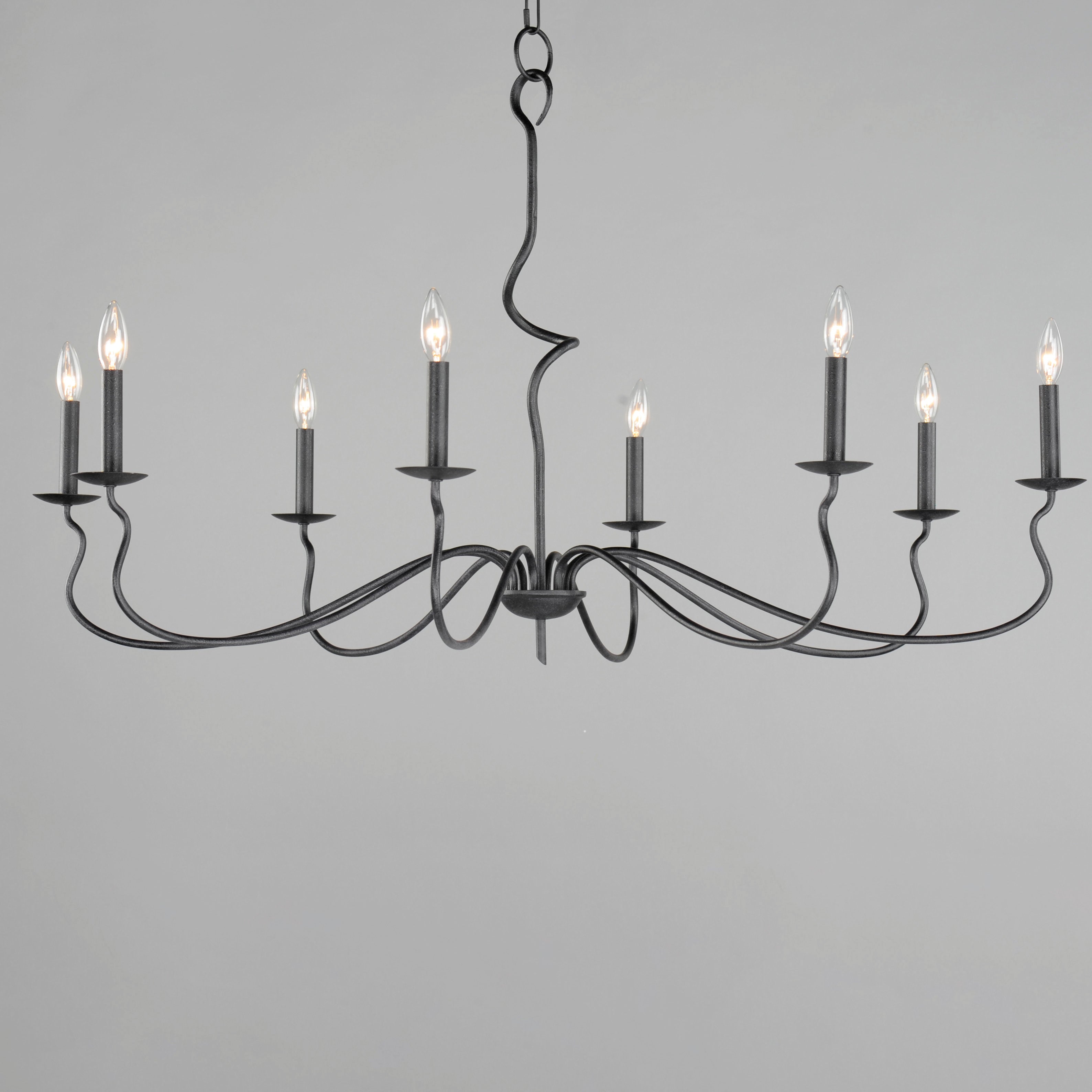Rauduvyo Modern Minimalist Industrial Metal Chandelier - Neutralighting