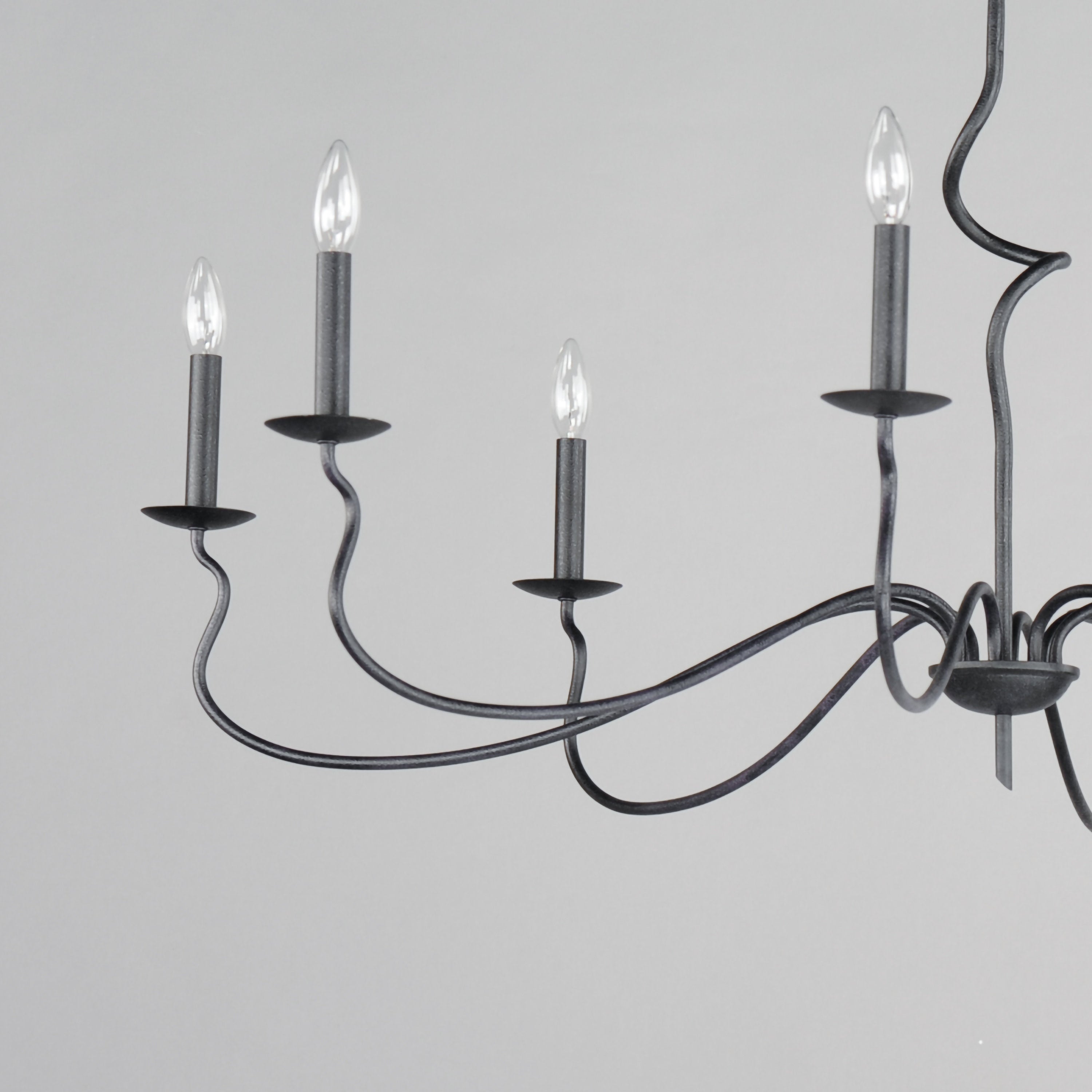 Rauduvyo Modern Minimalist Industrial Metal Chandelier - Neutralighting