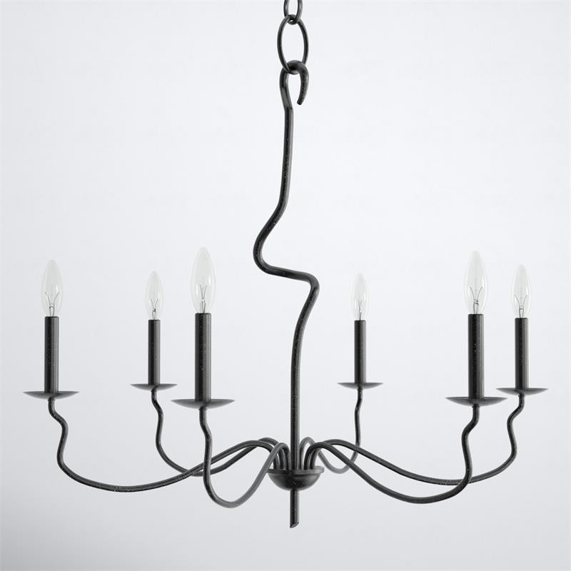 Rauduvyo Modern Minimalist Industrial Metal Chandelier - Neutralighting