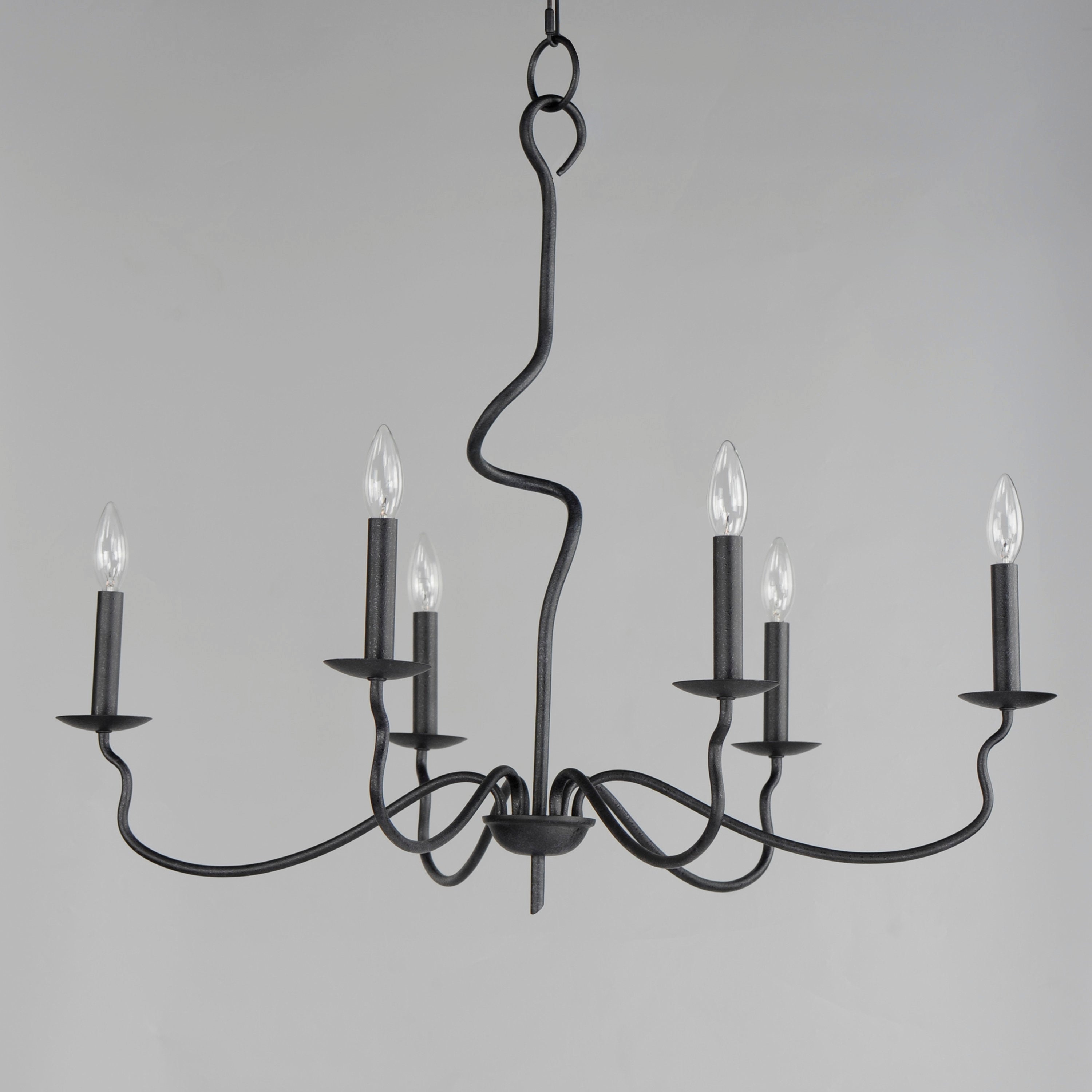 Rauduvyo Modern Minimalist Industrial Metal Chandelier - Neutralighting