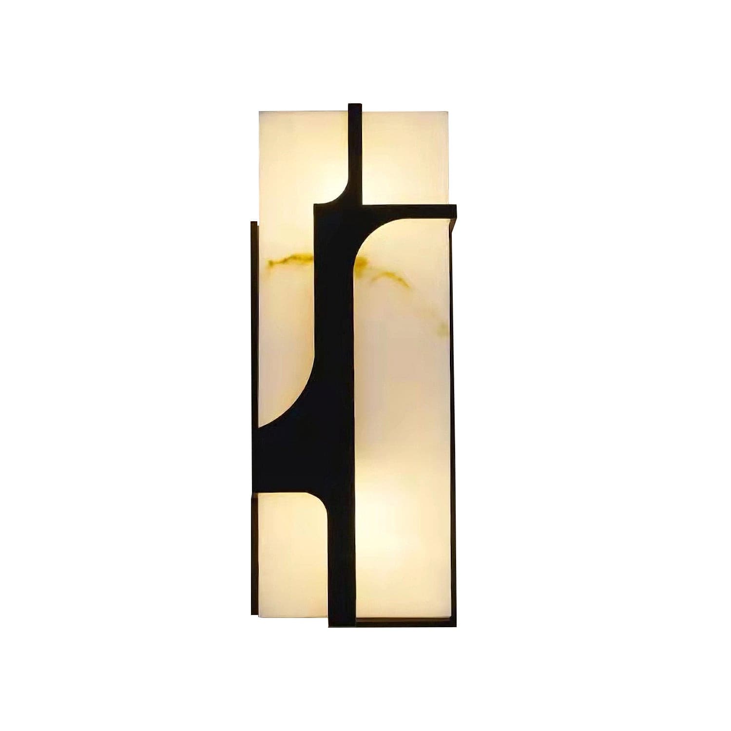 Ariel Wall Lamp Alabaster & Brass Elegance - Neutralighting
