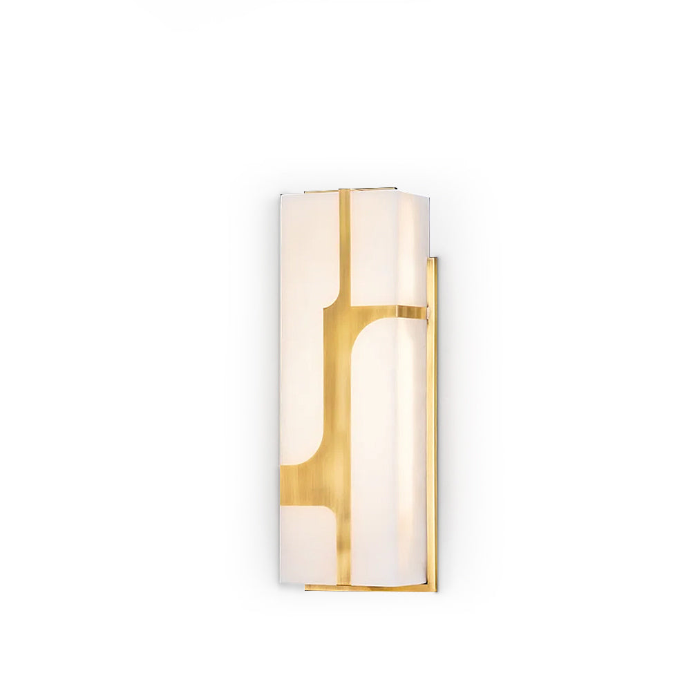 Ariel Wall Lamp Alabaster & Brass Elegance - Neutralighting