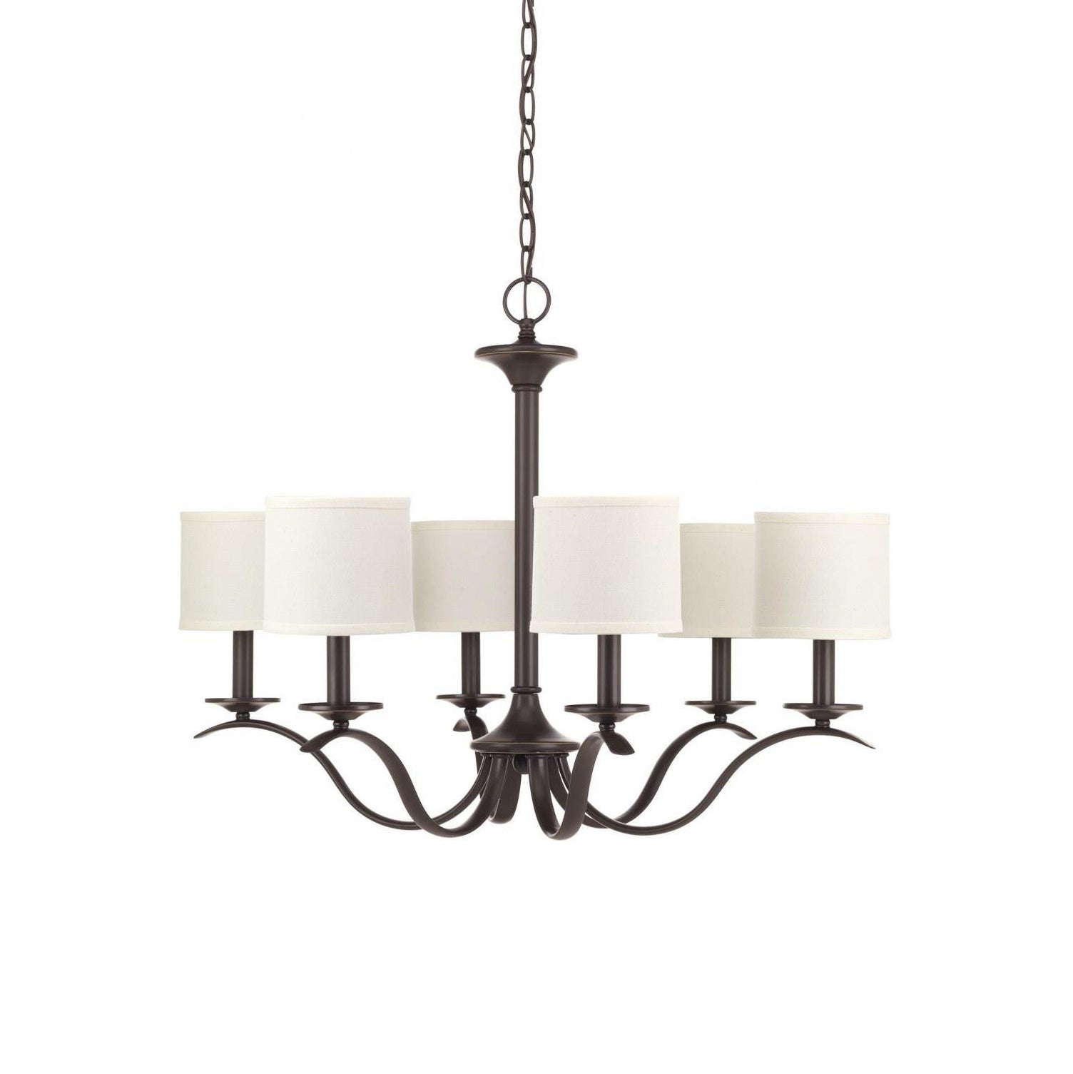 Vatnuvys Traditional Premium Brass Fabric Metal Chandelier - Neutralighting