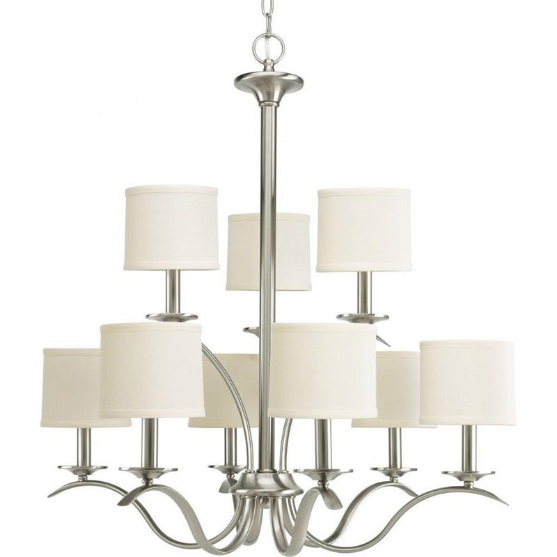 Vatnuvys Traditional Premium Brass Fabric Metal Chandelier - Neutralighting