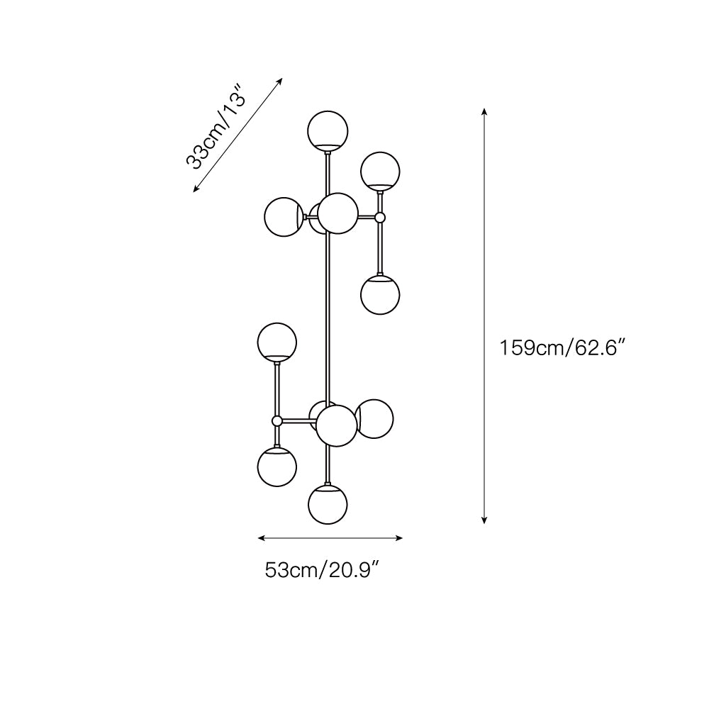 Ulfuvyo Modern Minimalist Glass Metal Wall Lamp - Neutralighting