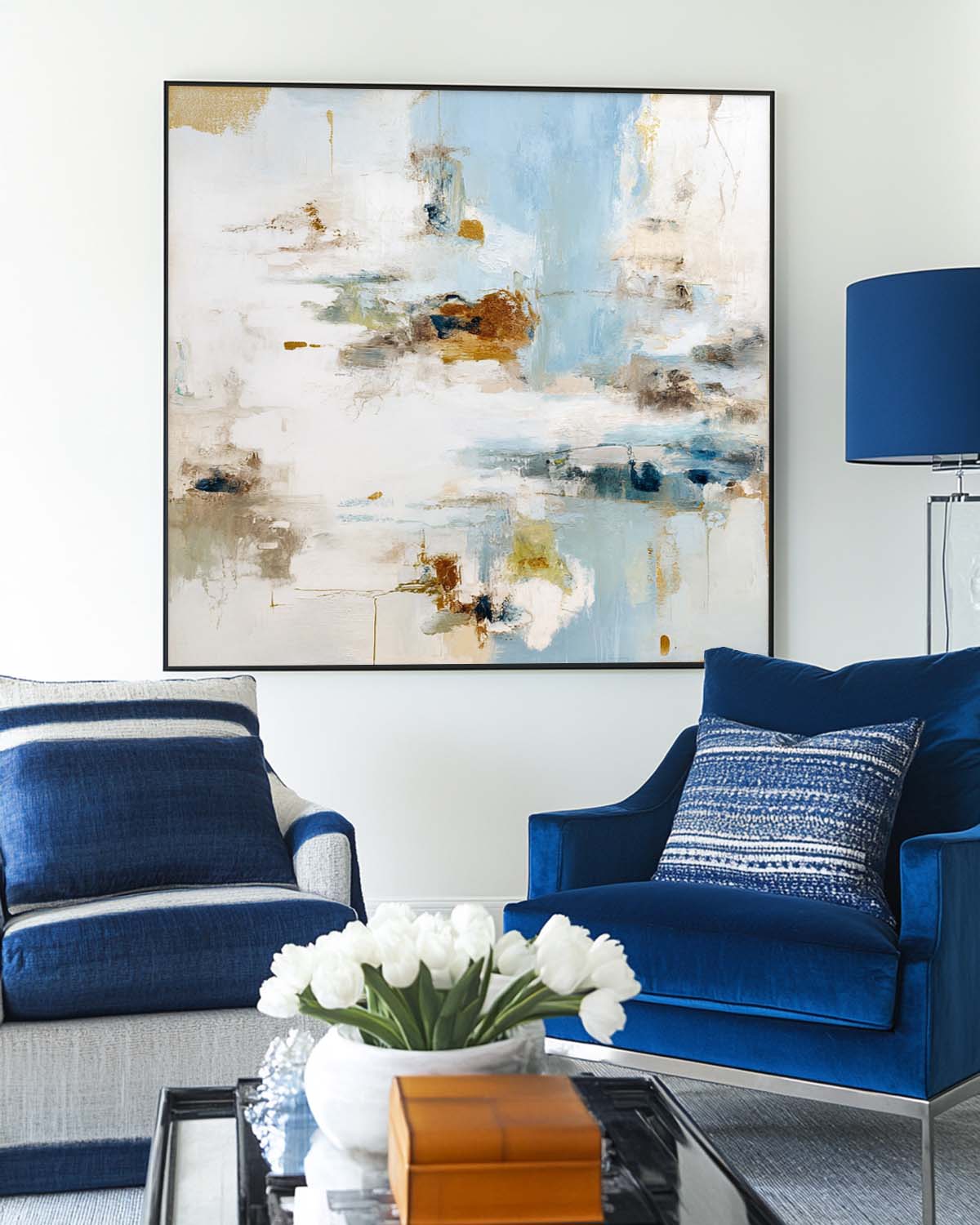 Modern Abstract Painting ABAS302 - Neutralighting