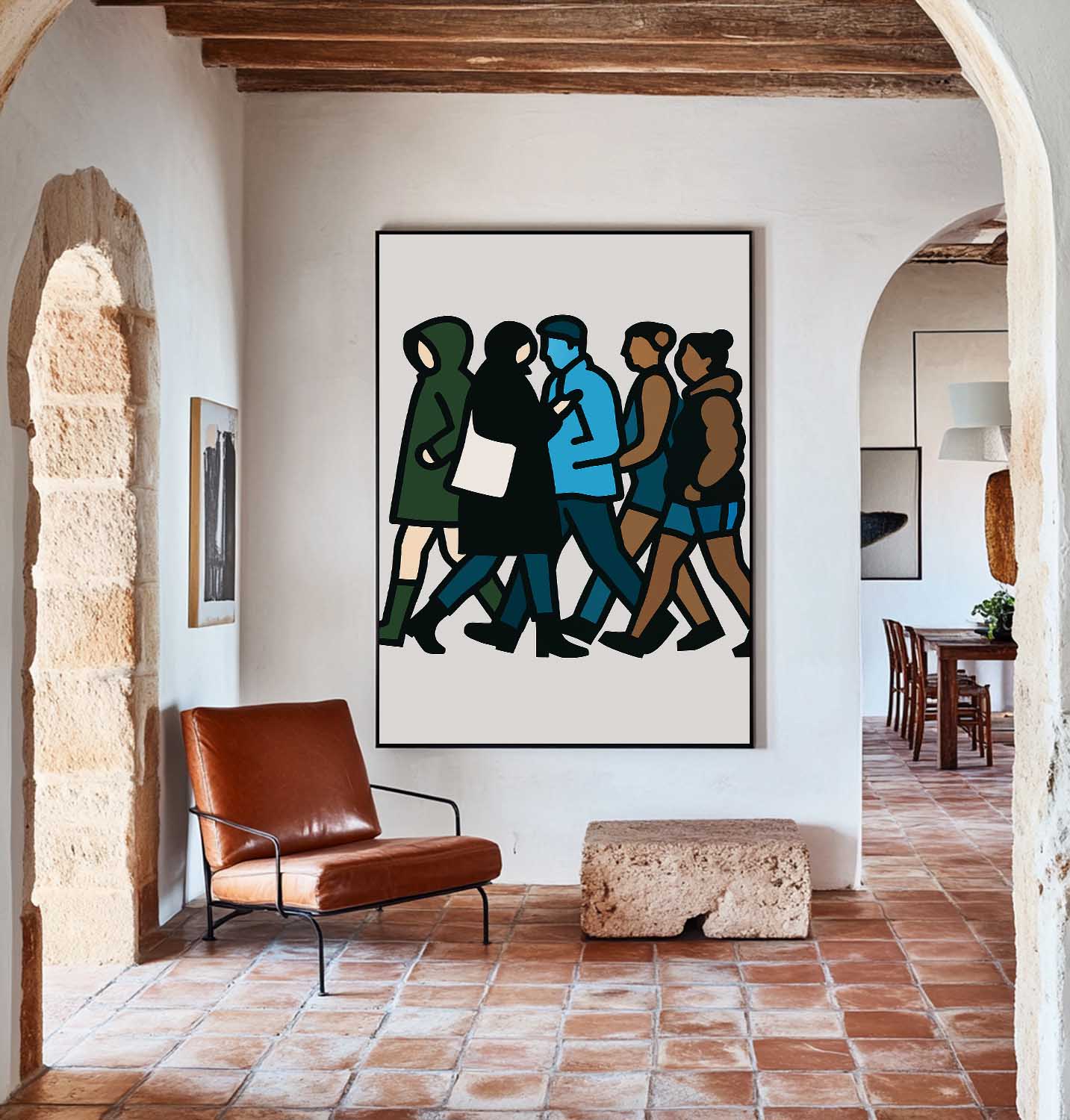 Modern Abstract Painting ABAV606 - Neutralighting