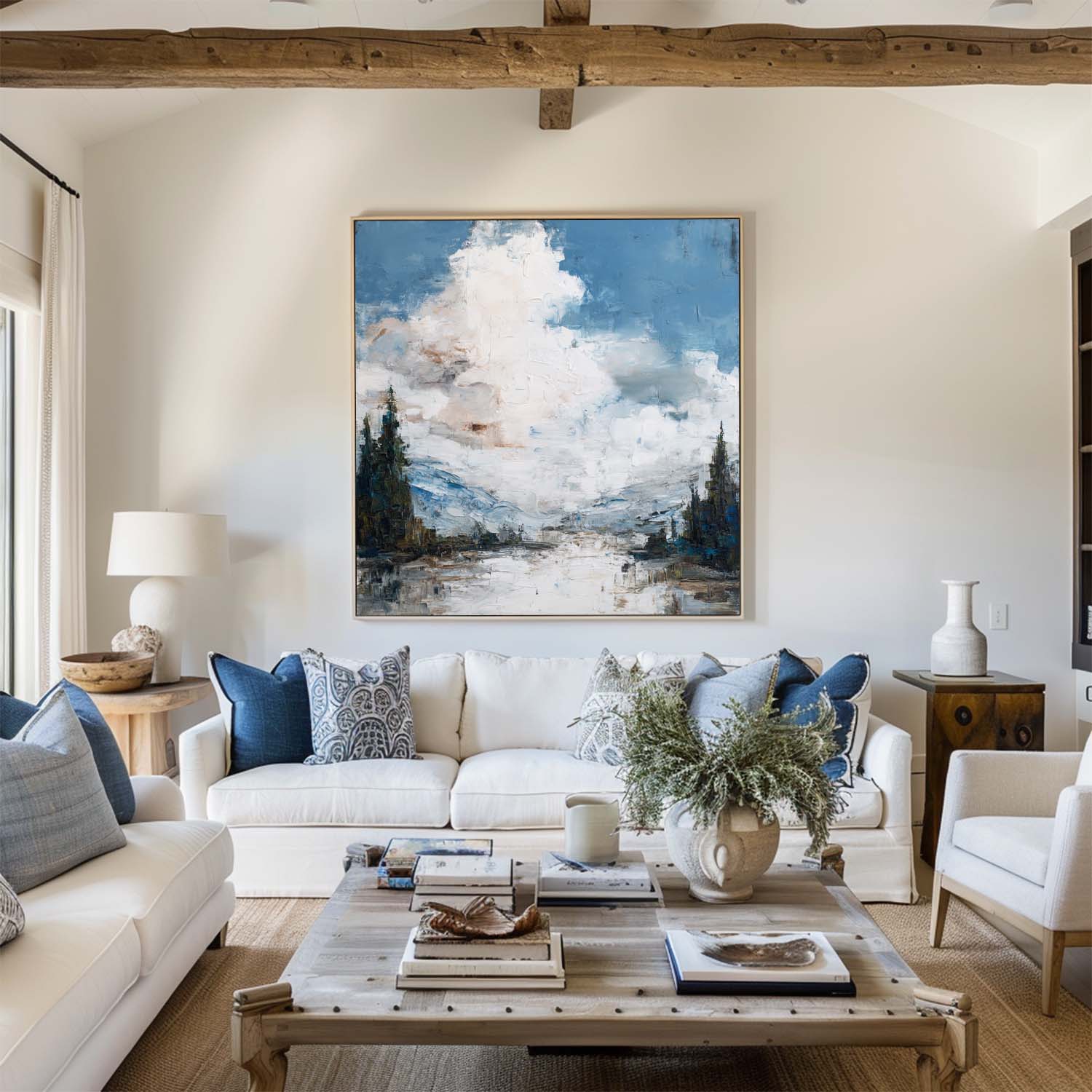 Modern Abstract Painting ABAS306 - Neutralighting