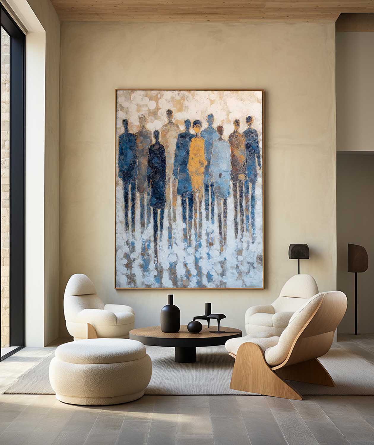 Modern Minimalist Painting ABAV604 - Neutralighting