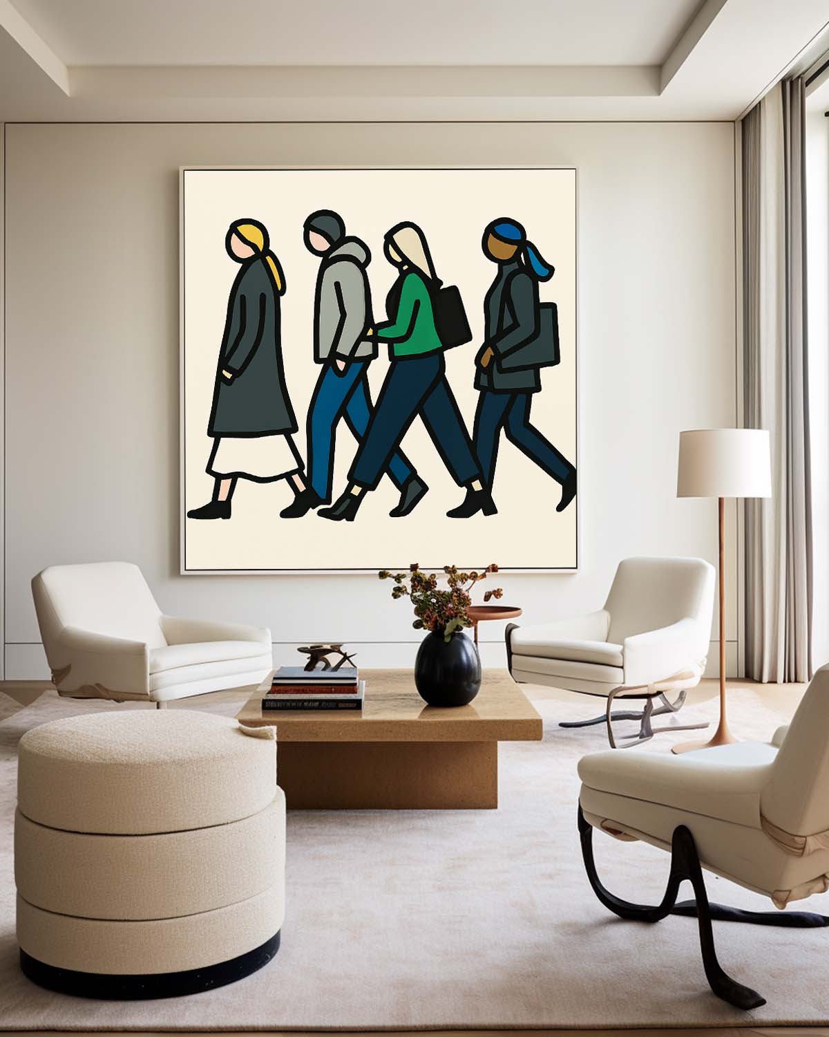 Modern Pop Painting ABAS295 - Neutralighting