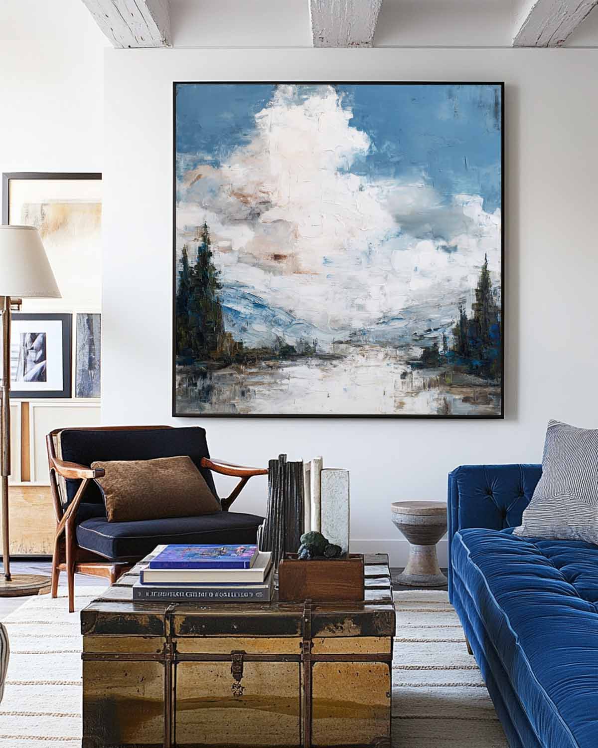 Modern Abstract Painting ABAS306 - Neutralighting