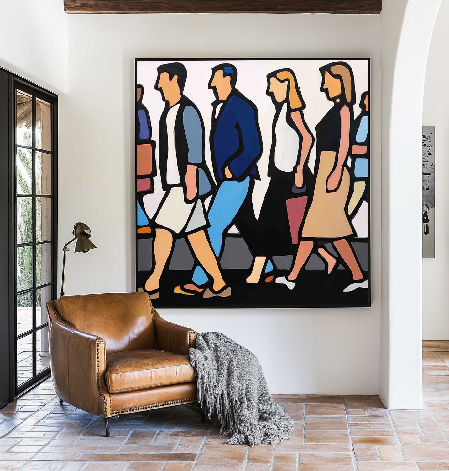 Modern Pop Painting ABAS296 - Neutralighting