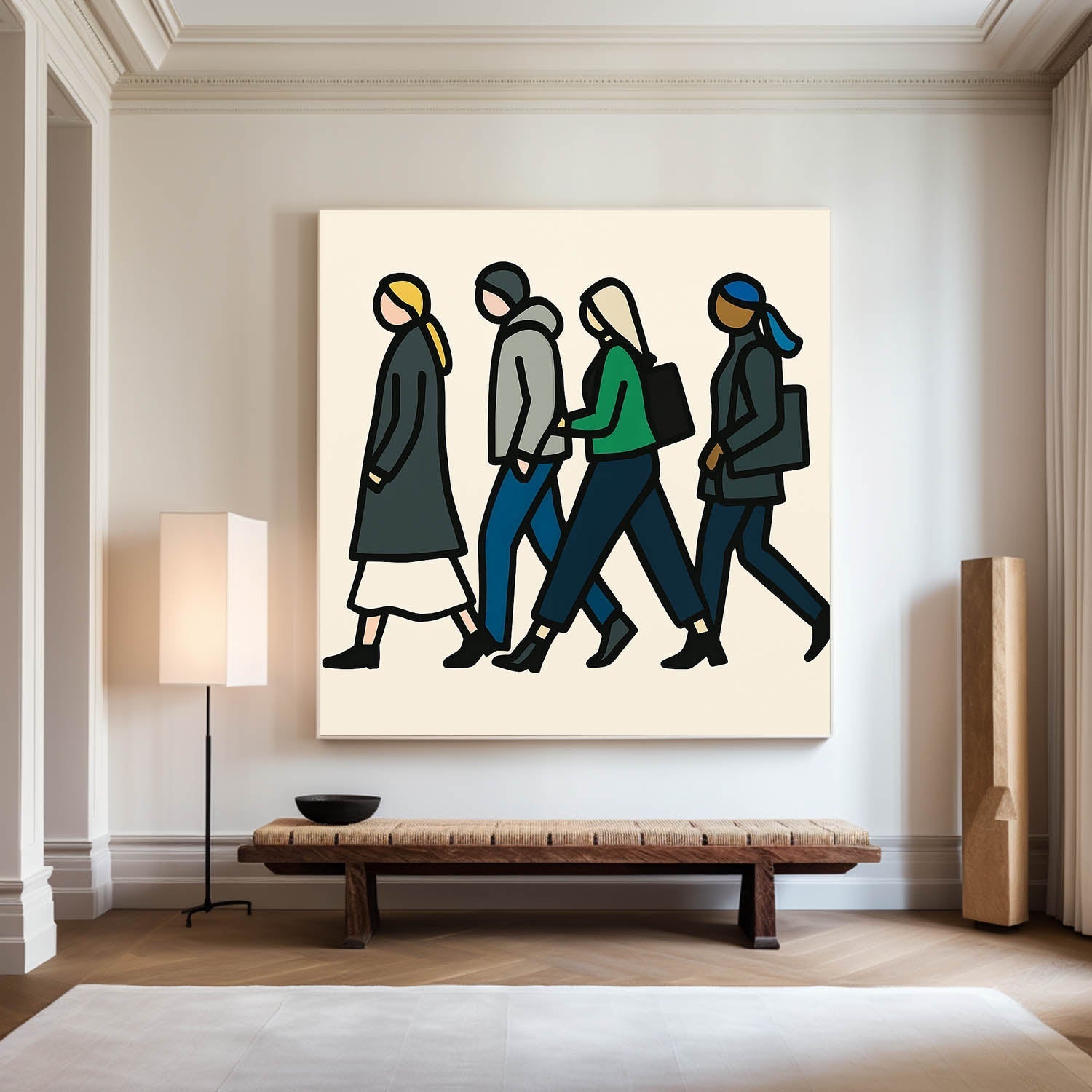Modern Pop Painting ABAS295 - Neutralighting
