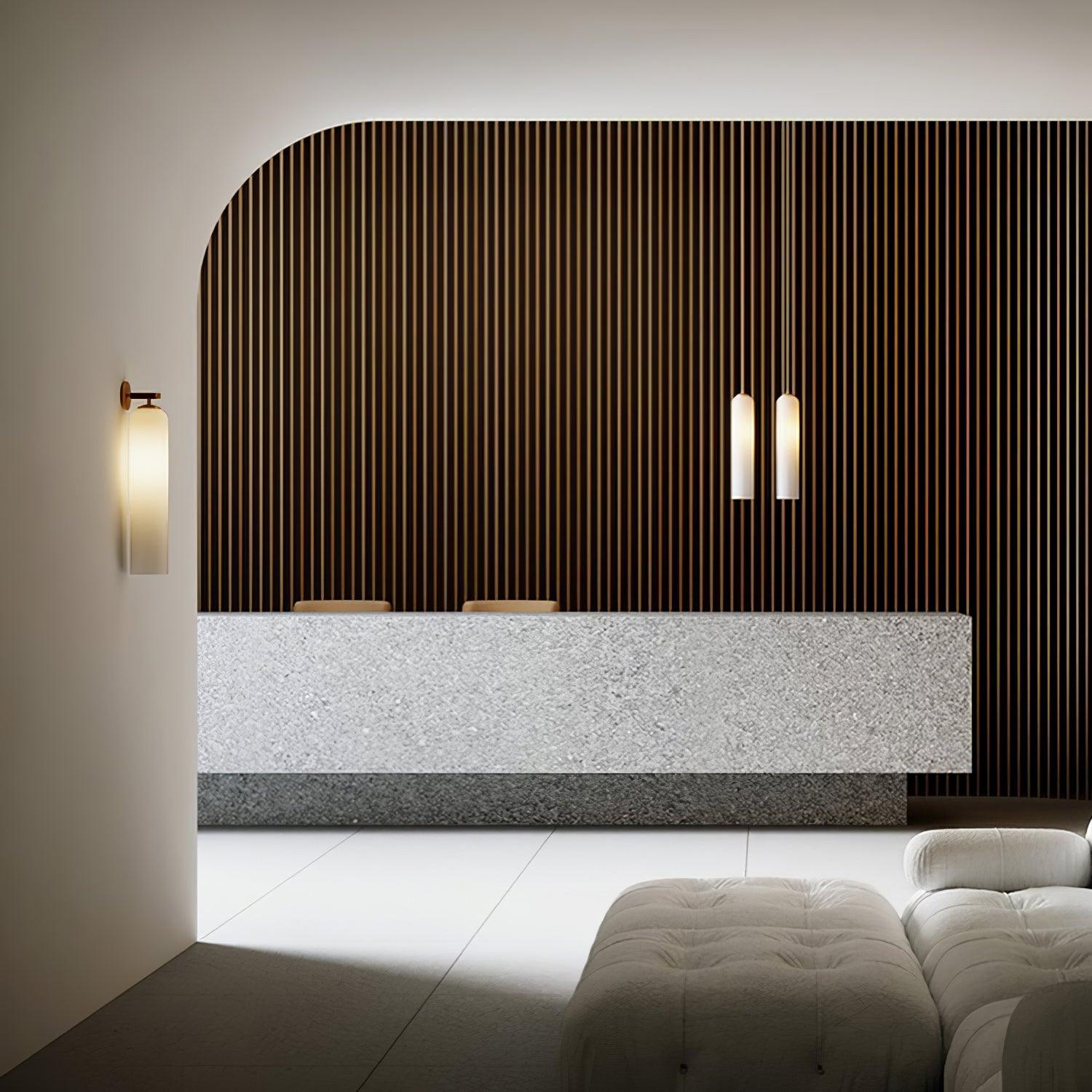 June Glass Indoor Wall Lamp Cylindrical - Neutralighting