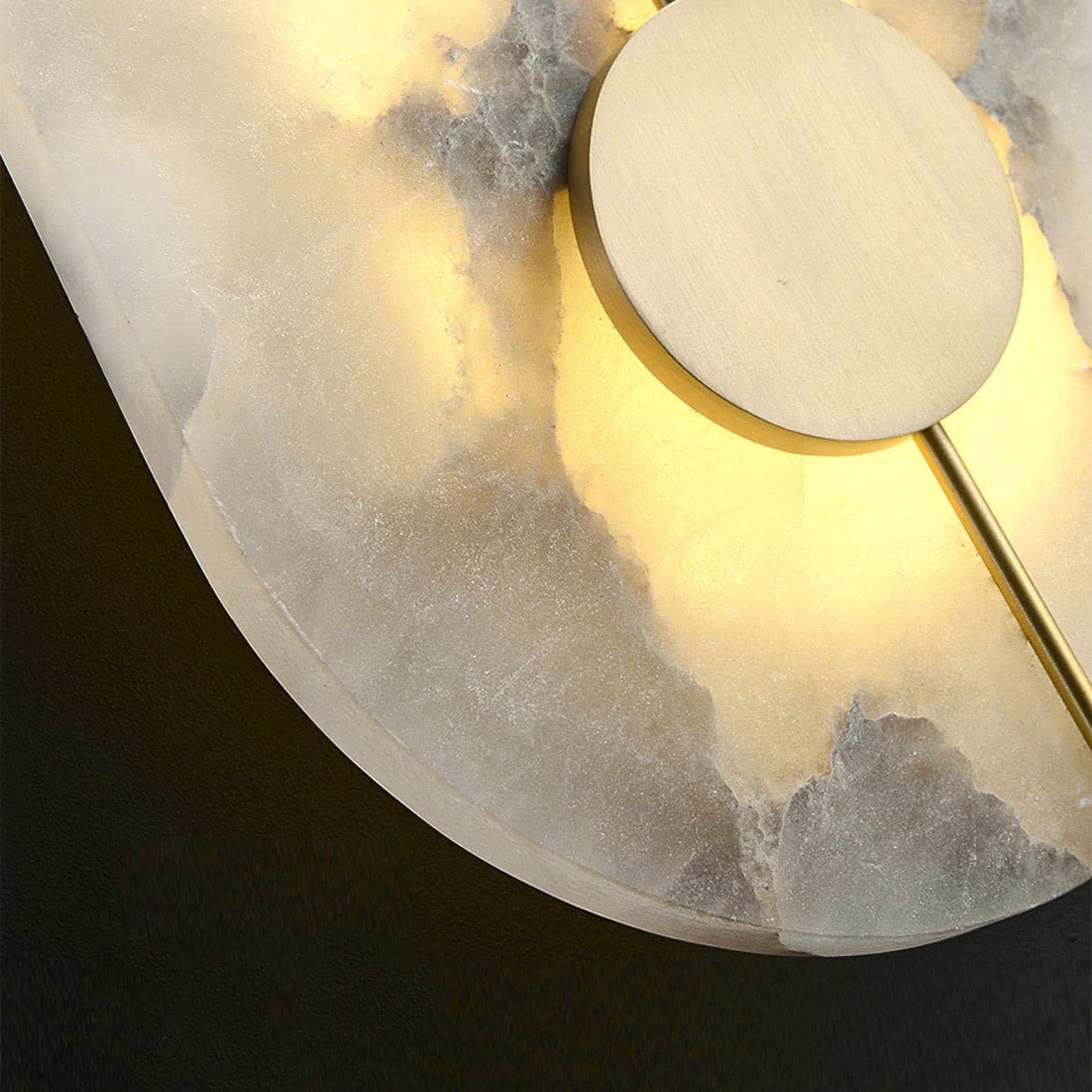 Artistic Wall Lamp Dolomite Copper Retro Flair - Neutralighting