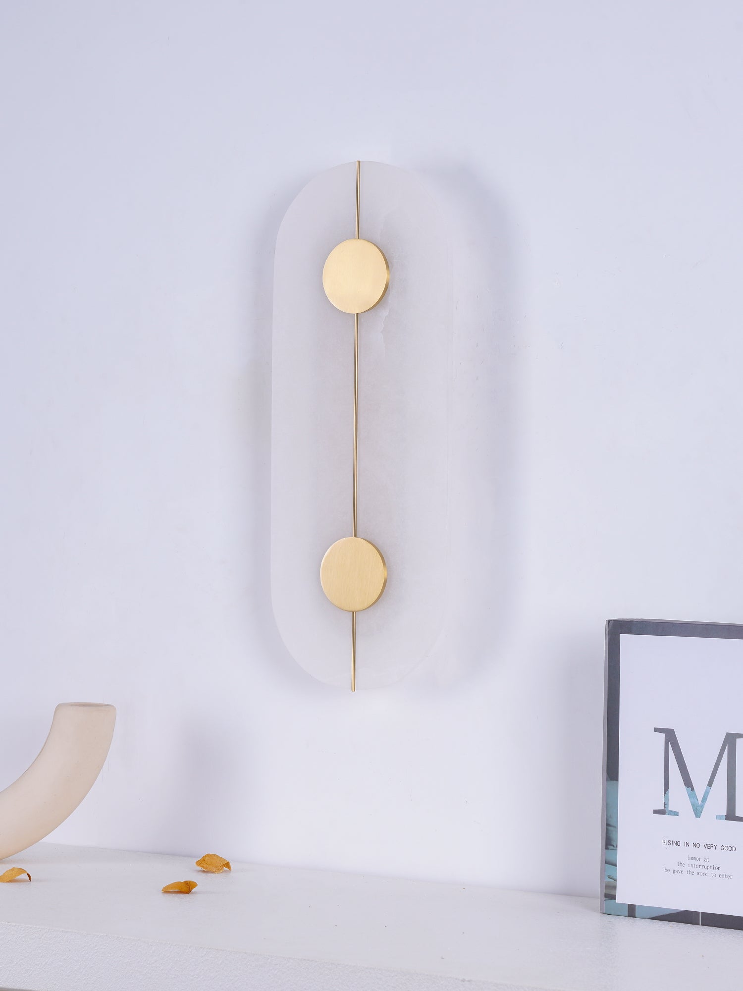 Artistic Wall Lamp Dolomite Copper Retro Flair - Neutralighting