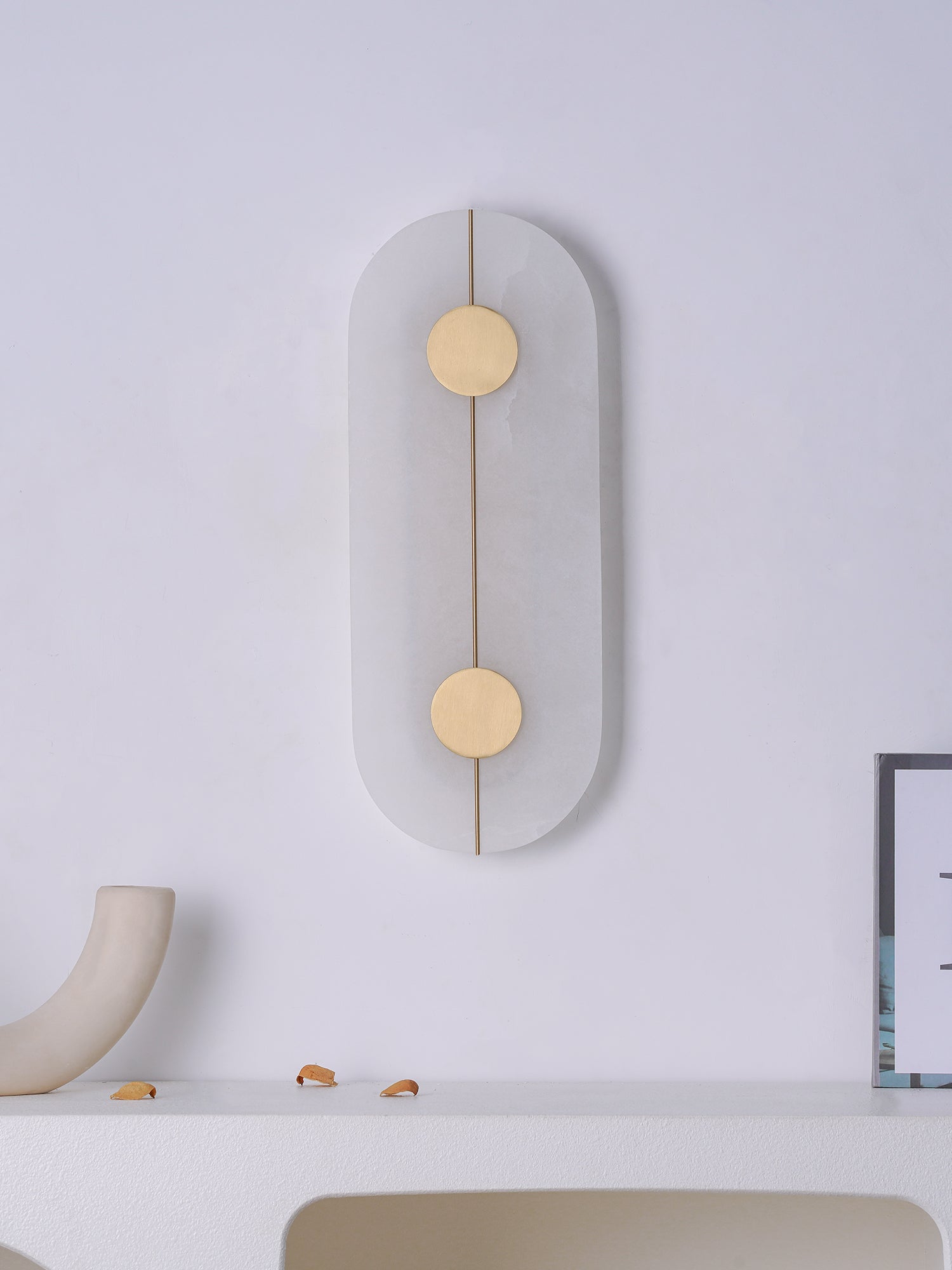 Artistic Wall Lamp Dolomite Copper Retro Flair - Neutralighting