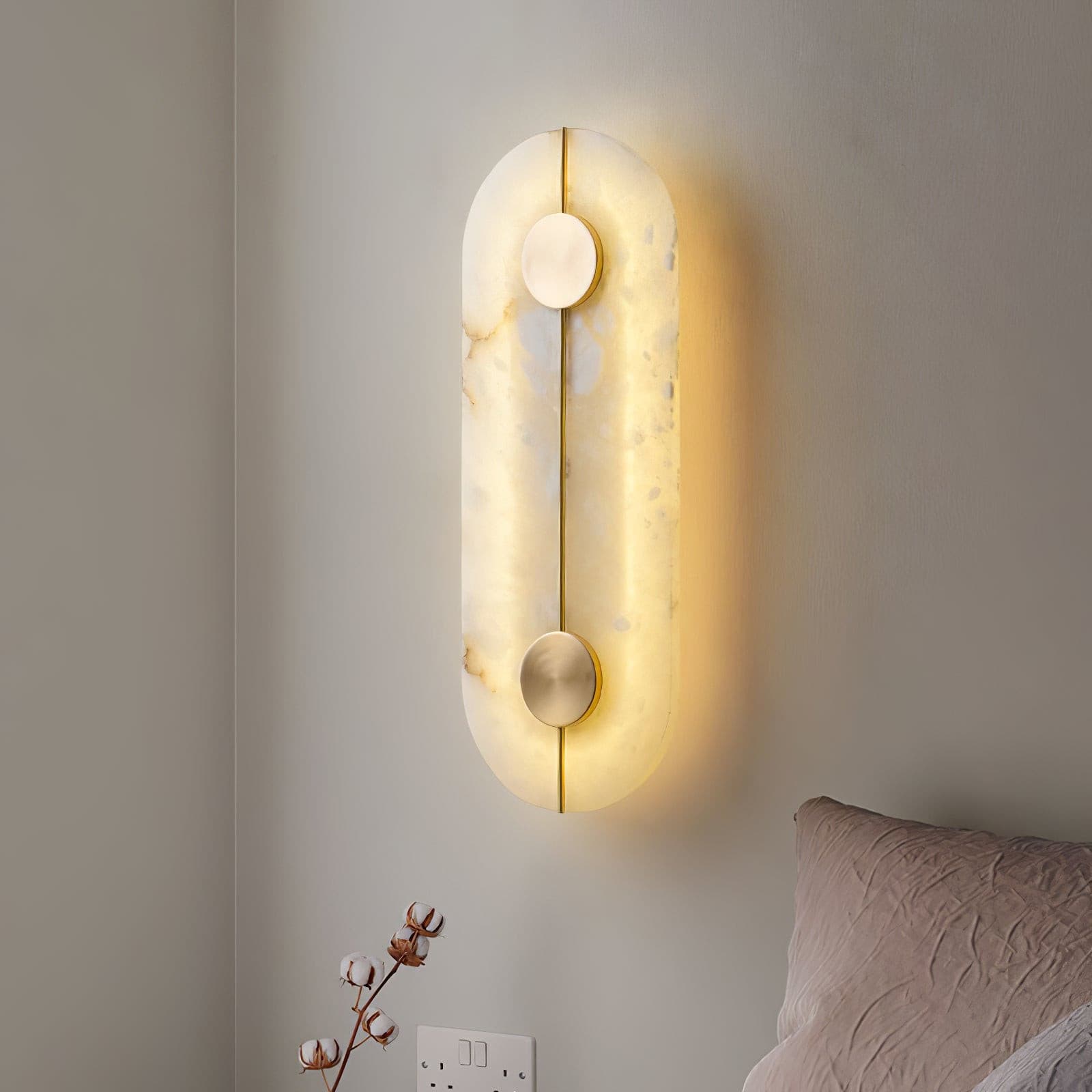Artistic Wall Lamp Dolomite Copper Retro Flair - Neutralighting