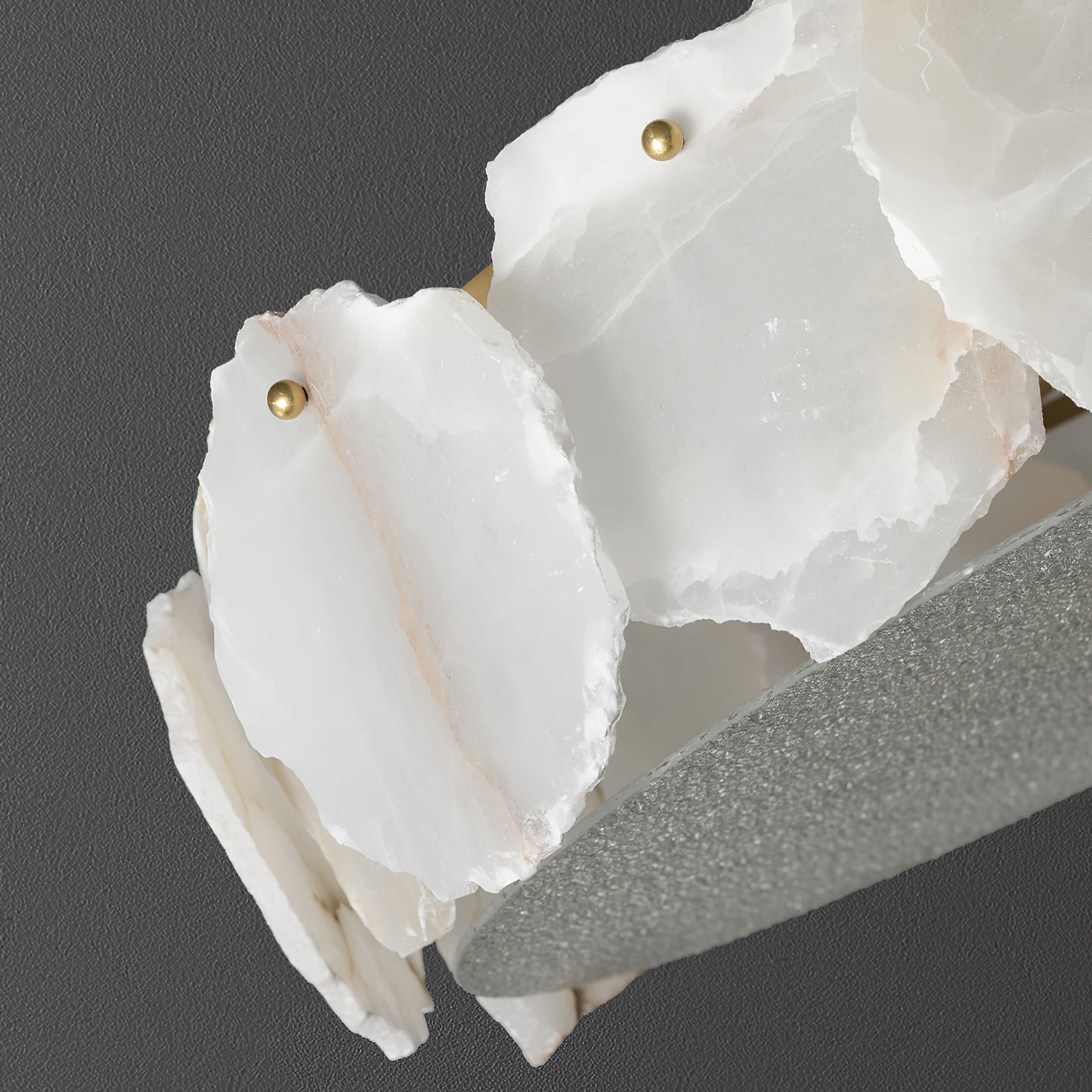 Zoruvys Sophisticated Disc Flat Alabaster Glass Ceiling Light - Neutralighting