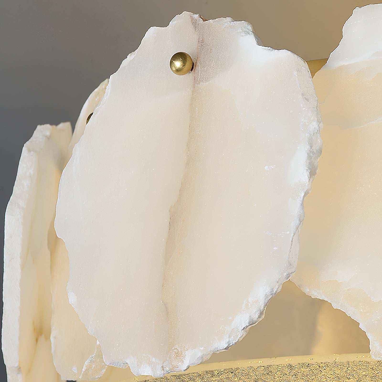 Zoruvys Sophisticated Disc Flat Alabaster Glass Ceiling Light - Neutralighting