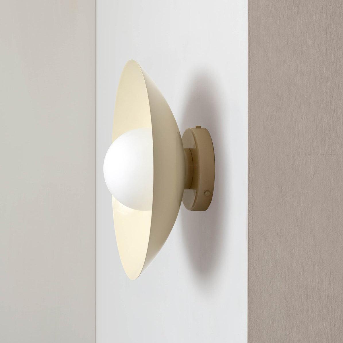 Ceiling Light in Metal Canopy and Glass with Color Options - Neutralighting