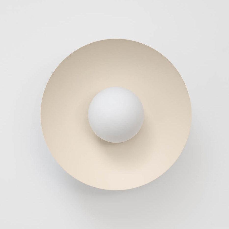 Ceiling Light in Metal Canopy and Glass with Color Options - Neutralighting