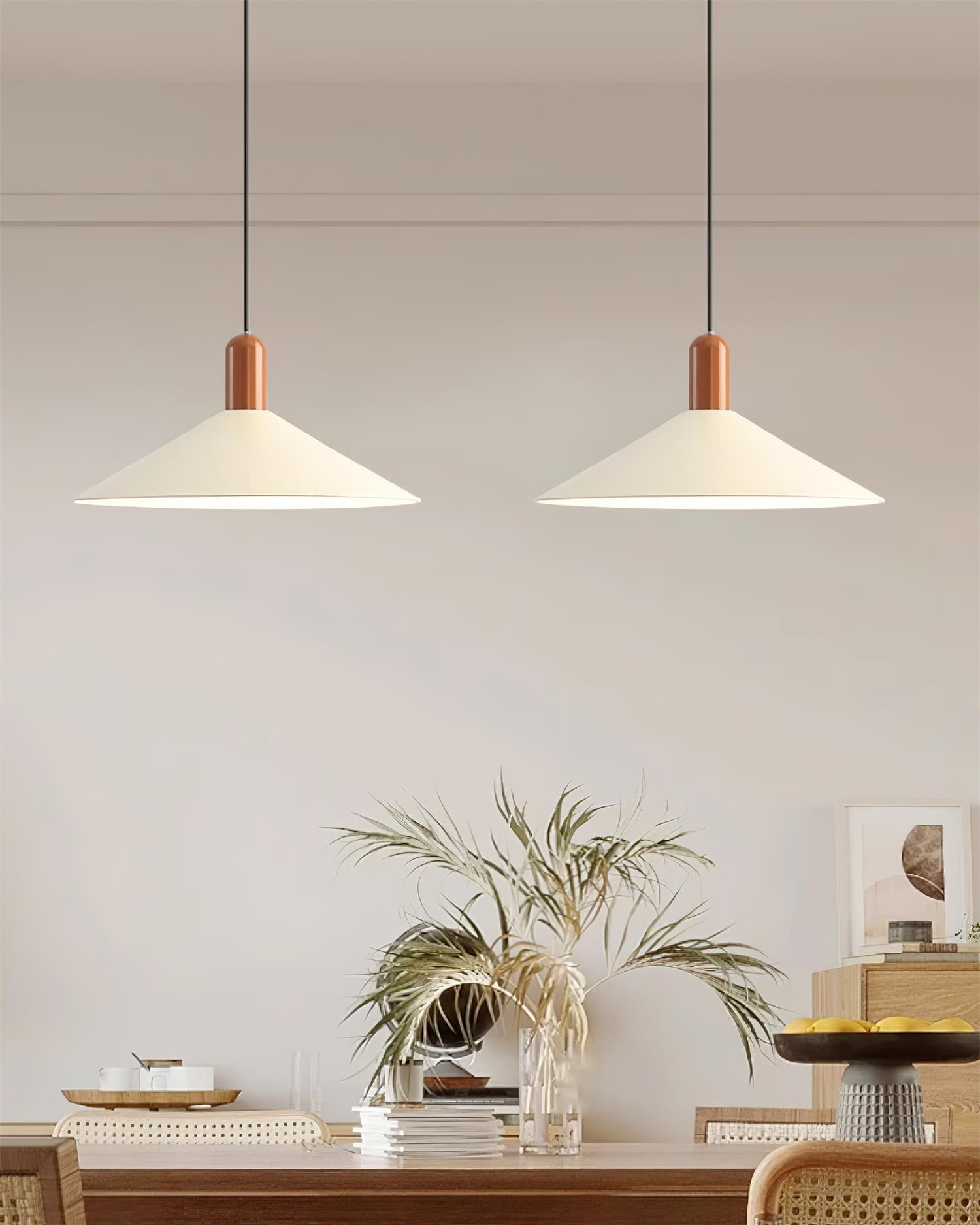 Pendant Light LED Minimalist Cone Hanging Lamp for Kitchen Dining - Neutralighting
