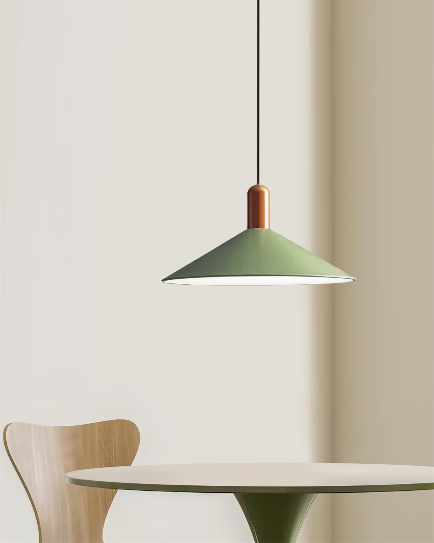 Pendant Light LED Minimalist Cone Hanging Lamp for Kitchen Dining - Neutralighting