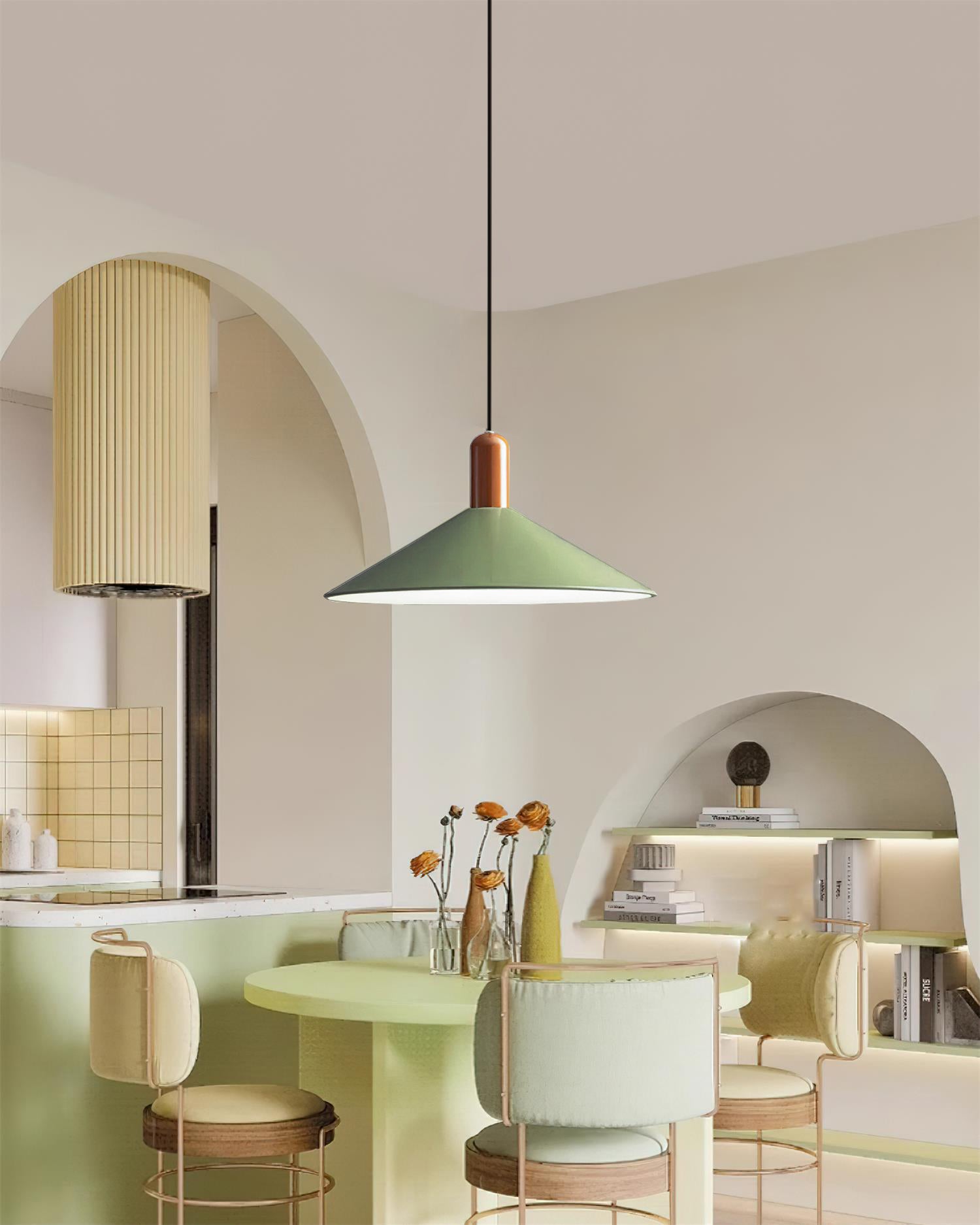 Pendant Light LED Minimalist Cone Hanging Lamp for Kitchen Dining - Neutralighting