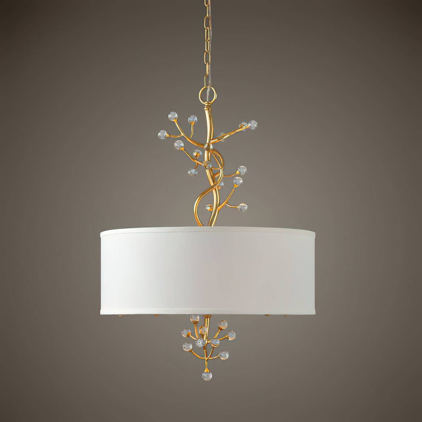 Asbury Individual Creativity Crystal Fabric Pendant Lamp - Neutralighting