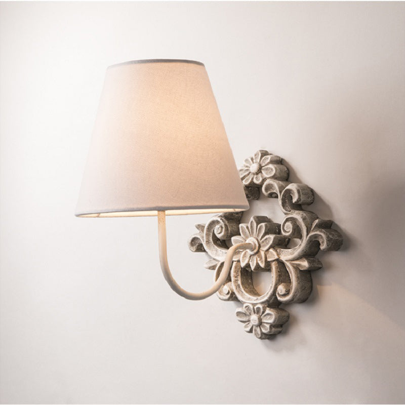 Alvuvys Modern Premium Elegance Fabric Metal Wall Lamp - Neutralighting
