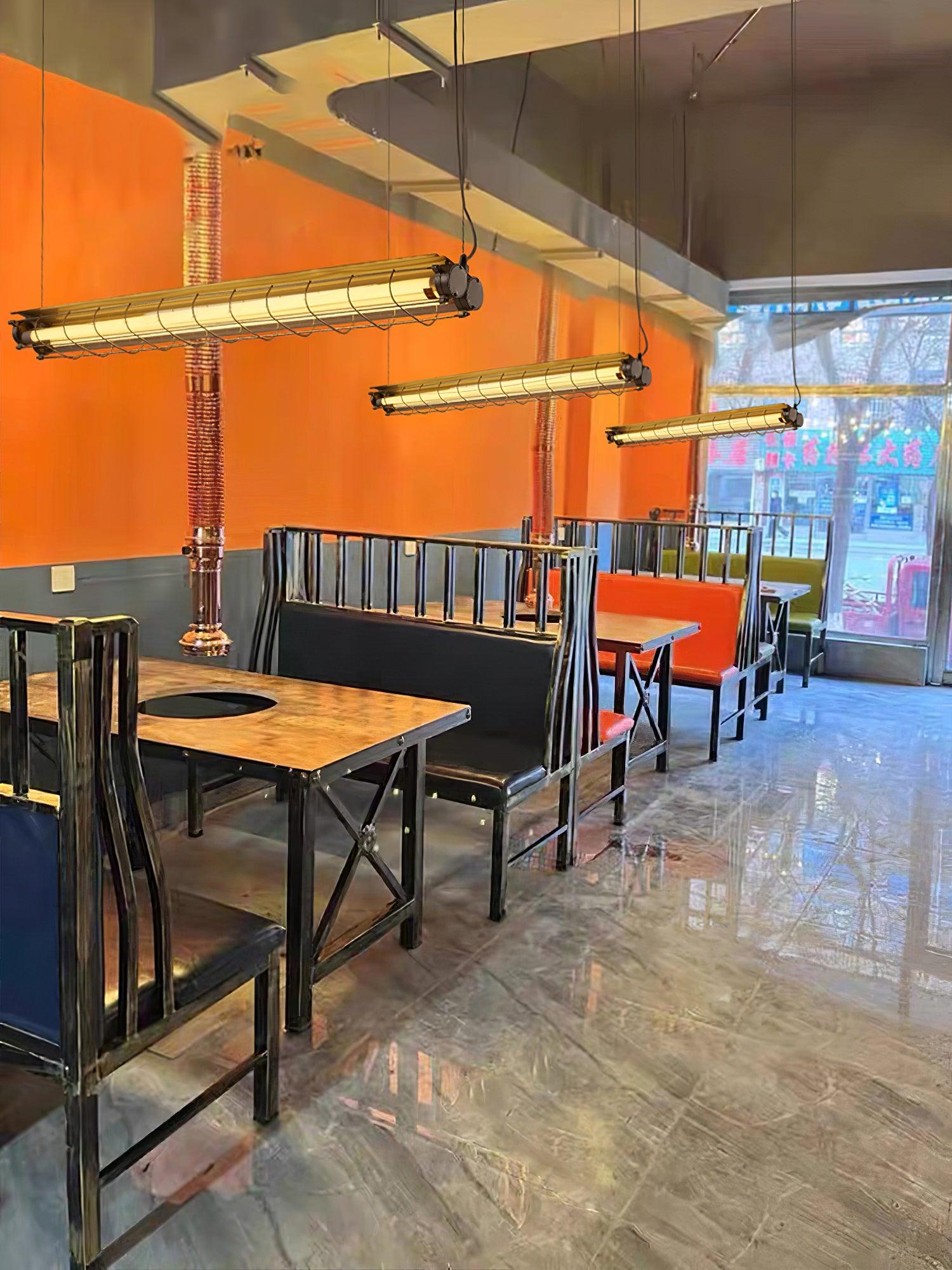 Arsorisra Industrial Linear Pendant Light - Neutralighting