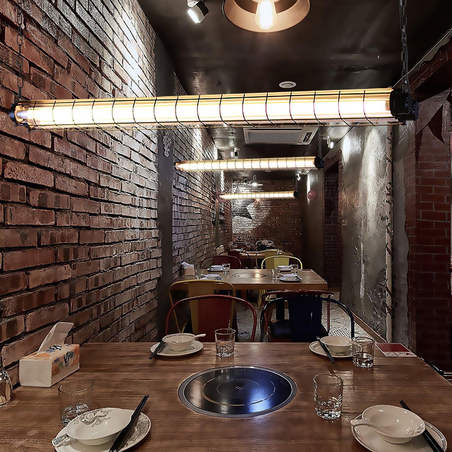 Arsorisra Industrial Linear Pendant Light - Neutralighting