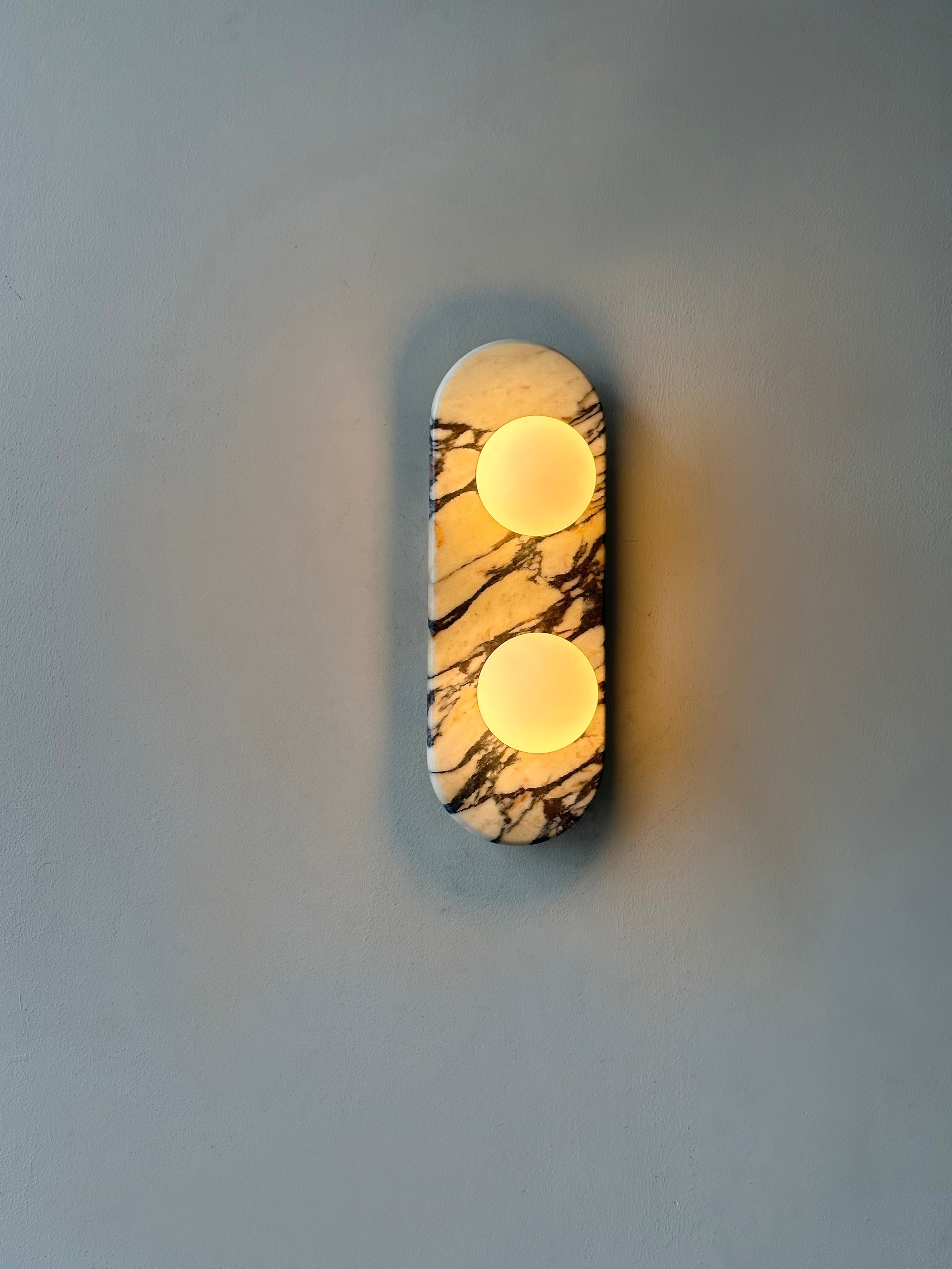 Alvuvyo Elegance Modern Marble Wall Lamp - Neutralighting