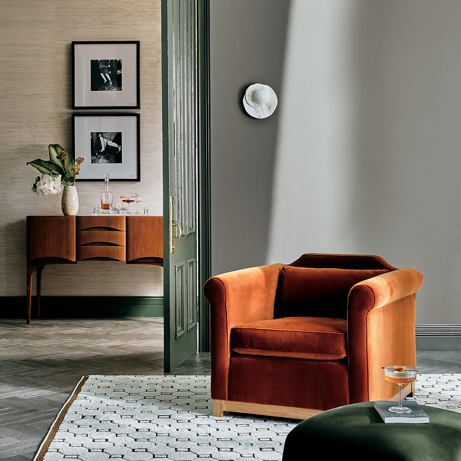 Astr Modern Minimalist Unique Stone Glass Wall Lamp - Neutralighting