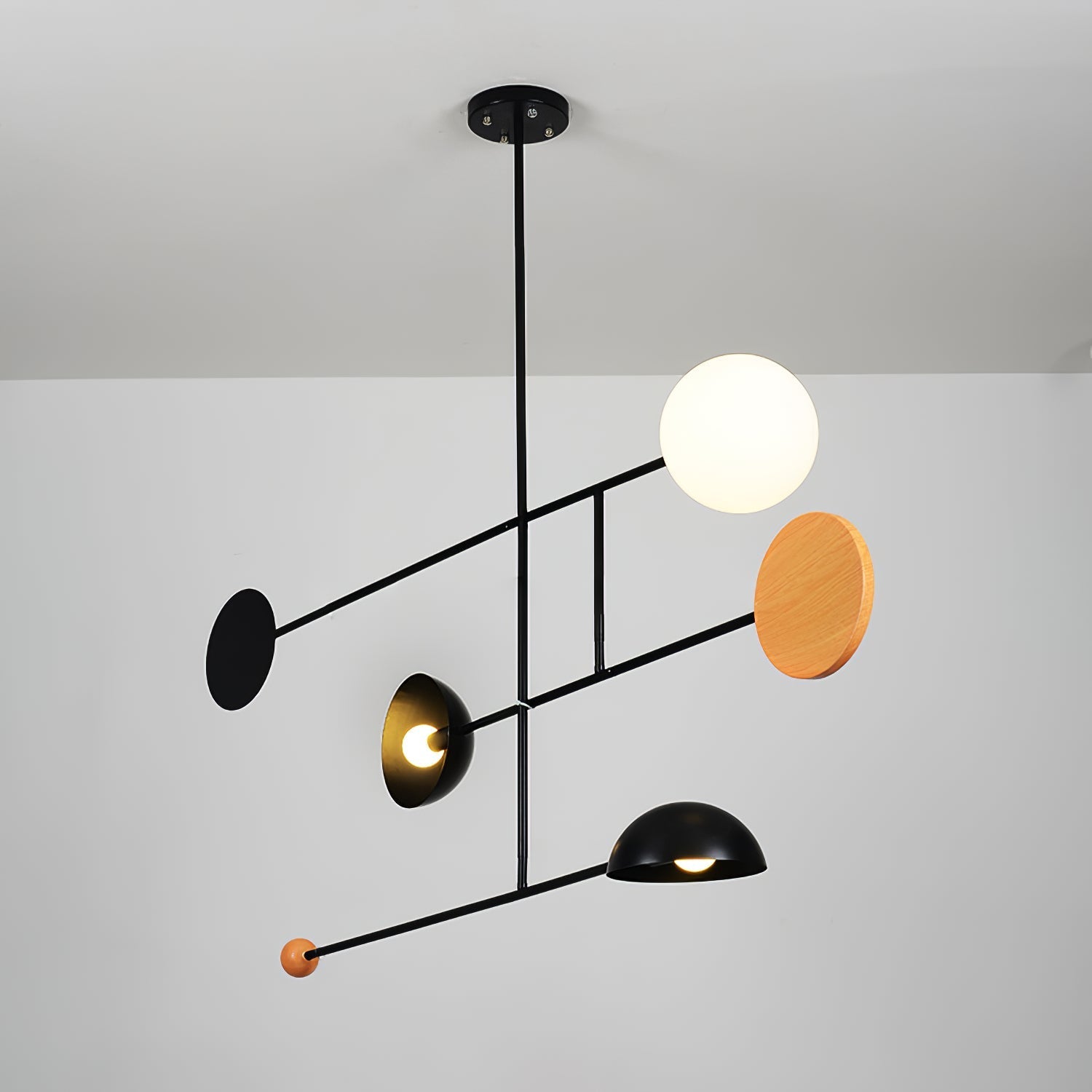 Orbital Balance Modern Linear Pendant Light - Neutralighting