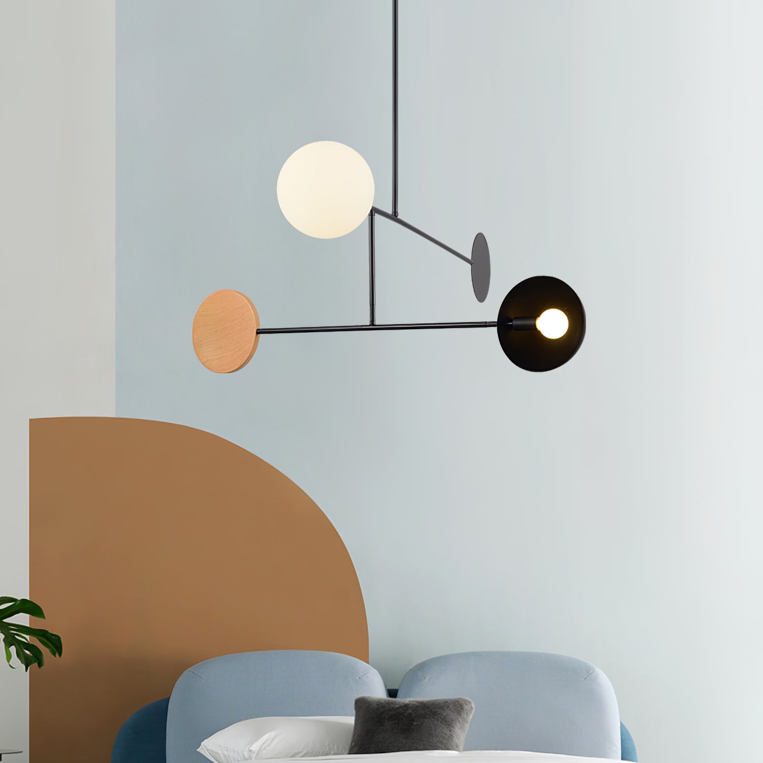 Orbital Balance Modern Linear Pendant Light - Neutralighting