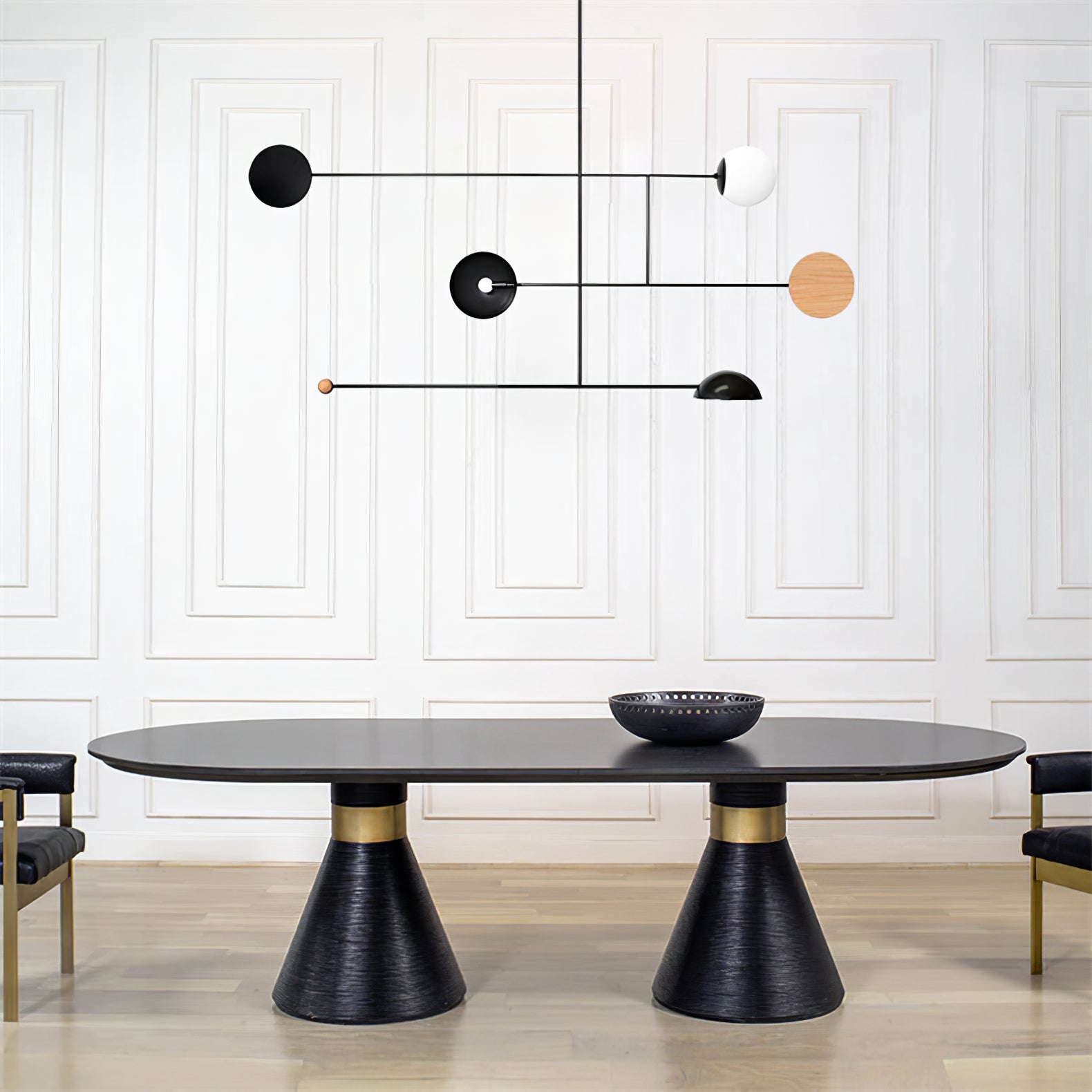 Orbital Balance Modern Linear Pendant Light - Neutralighting