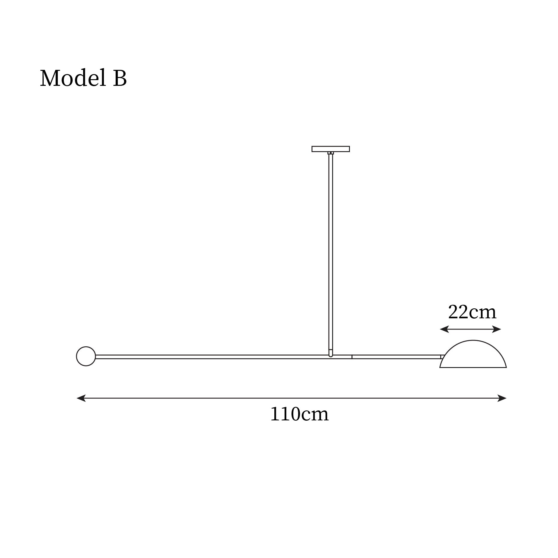 Orbital Balance Modern Linear Pendant Light - Neutralighting