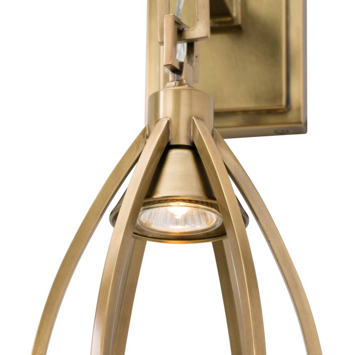 Gloruvys Modern Minimalist Brass Crystal Wall Lamp - Neutralighting