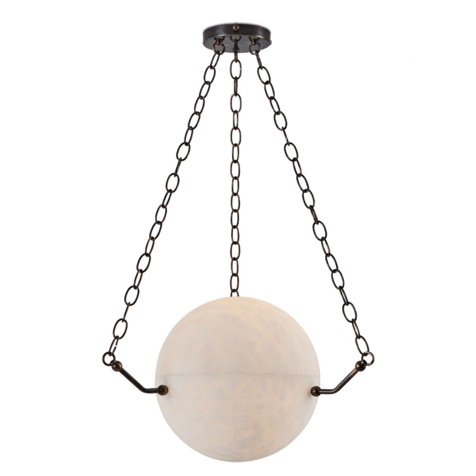 Himinuvys Modern Minimalist Alabaster Pendant Light - Neutralighting