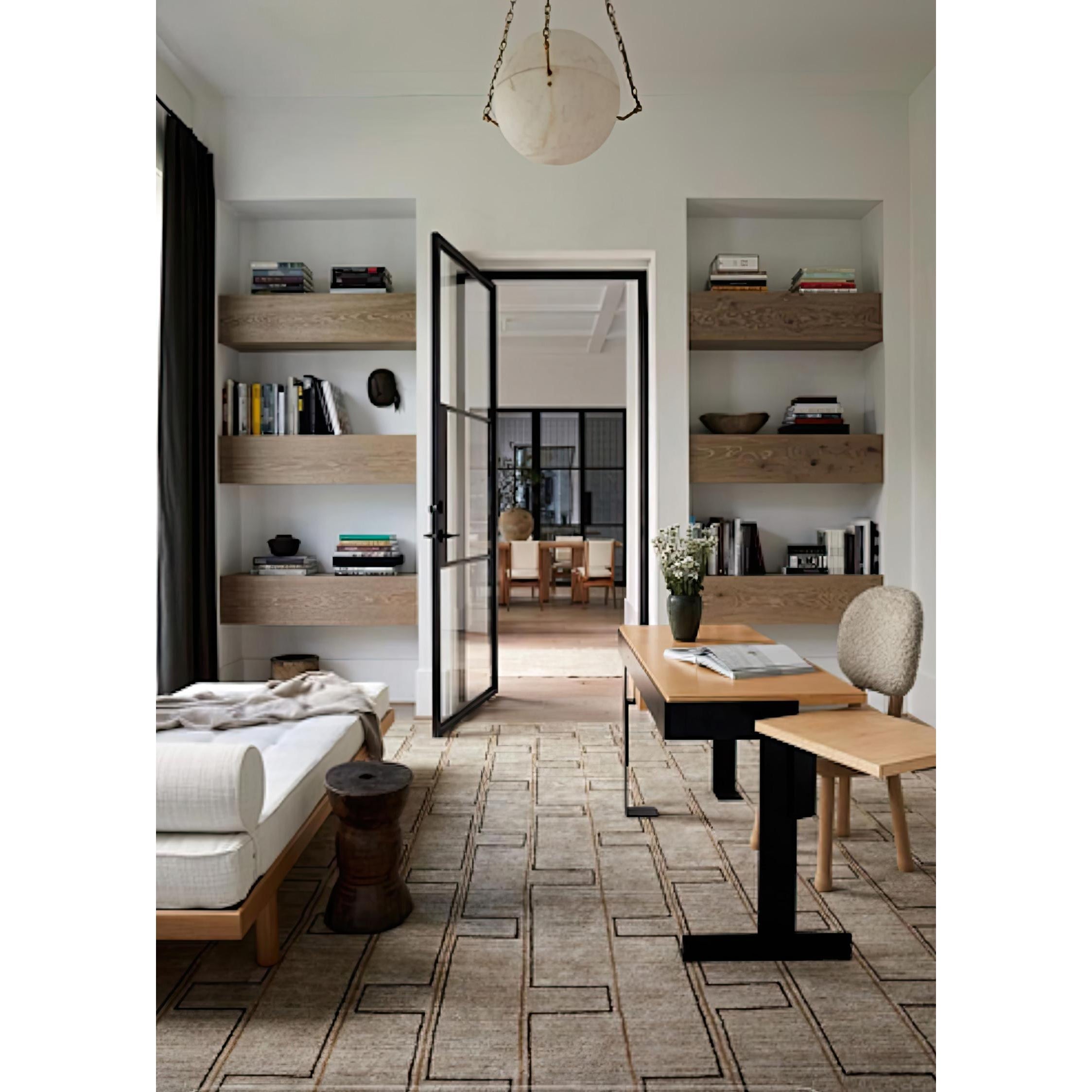 Himinuvys Modern Minimalist Alabaster Pendant Light - Neutralighting