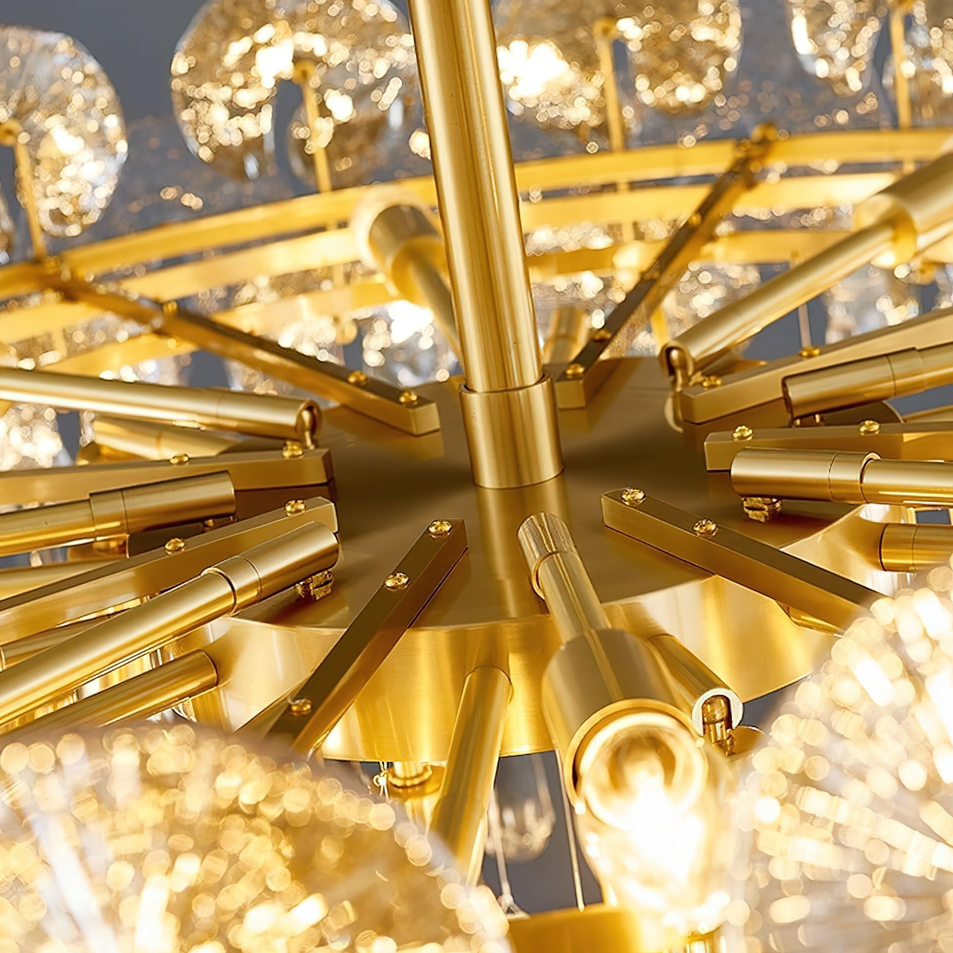 Caeluvyo Postmodern Luxury Elegance Crystal Chandelier - Neutralighting