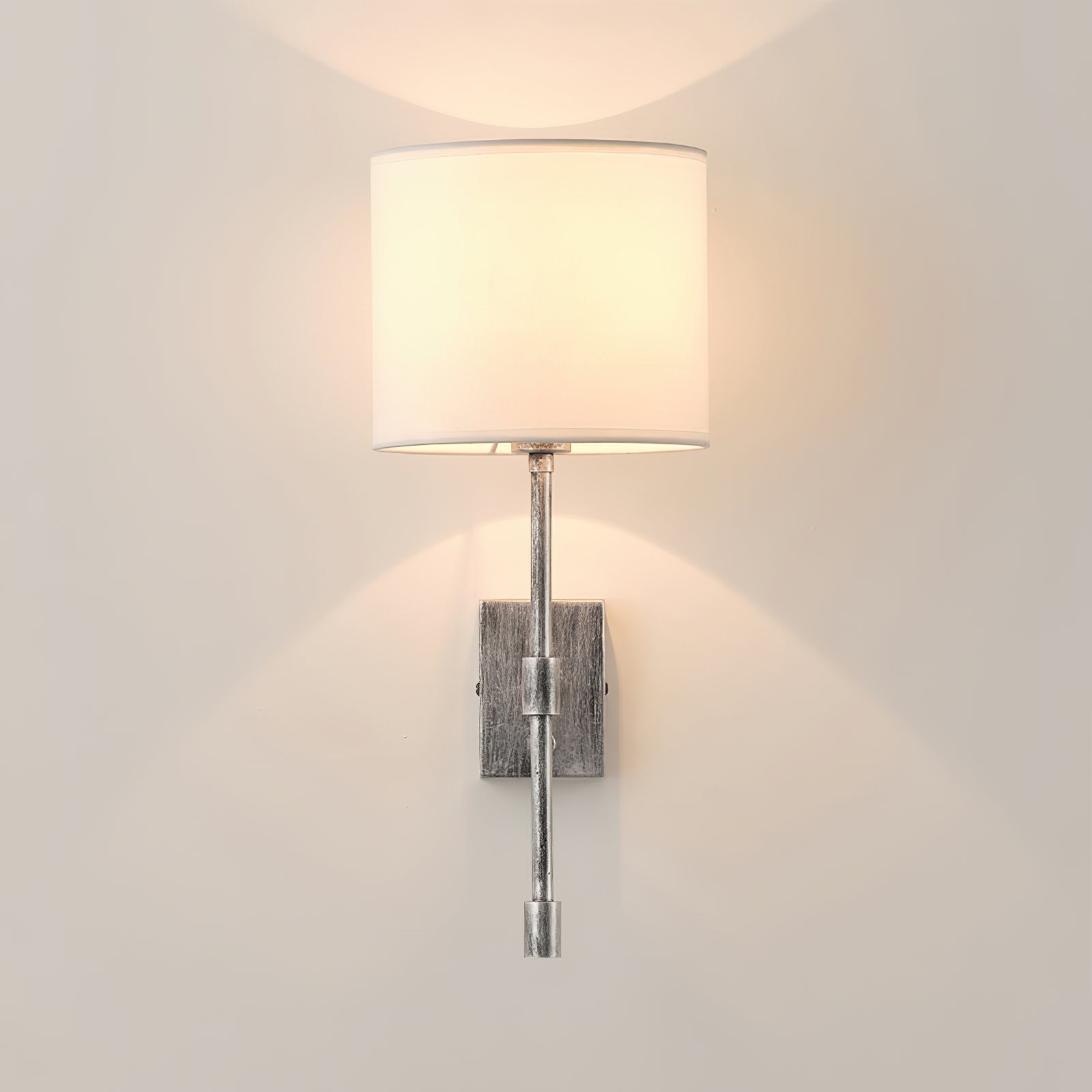 Eirikuvyo Modern Minimalist Metal Fabric Wall Lamp - Neutralighting