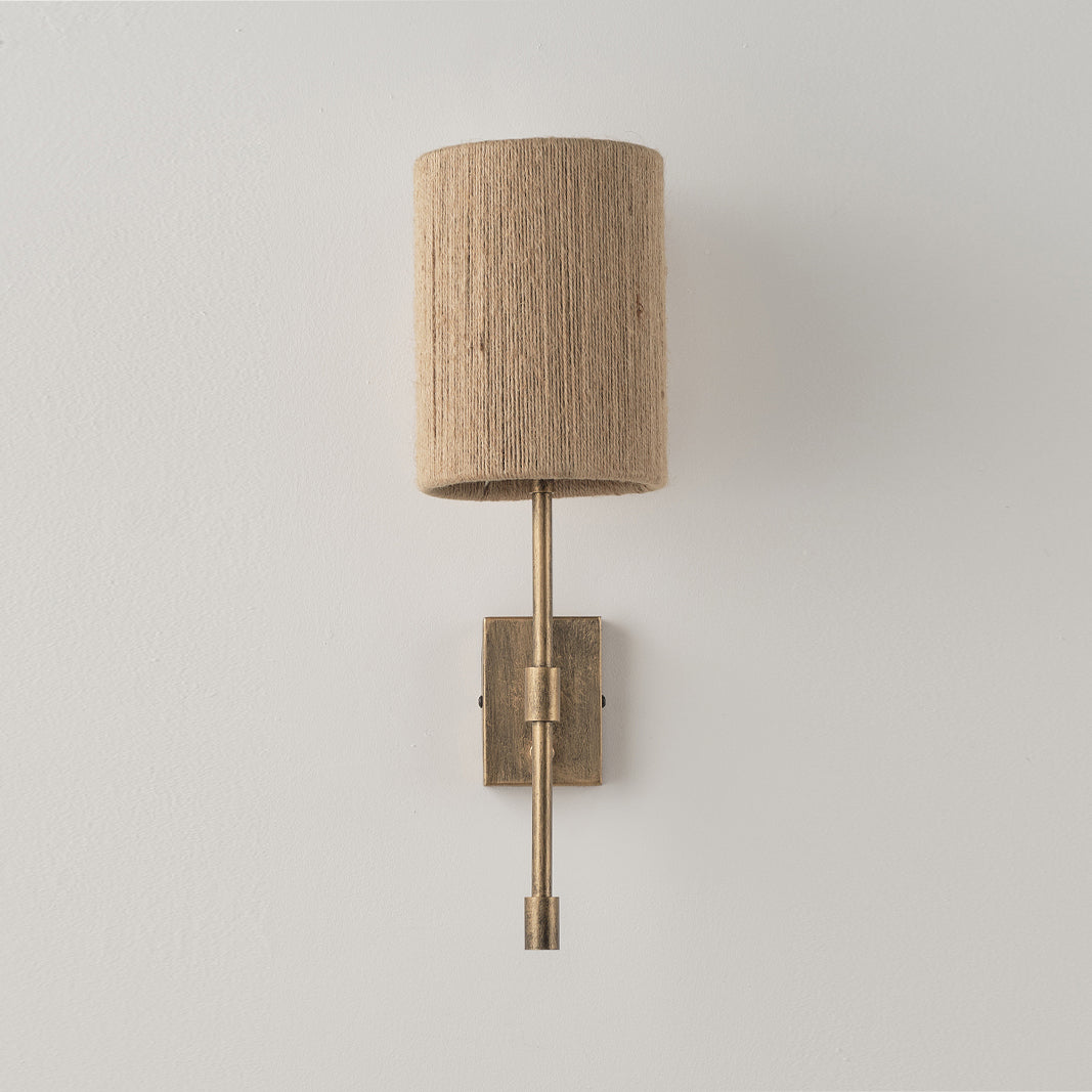 Eirikuvyo Modern Minimalist Metal Fabric Wall Lamp - Neutralighting